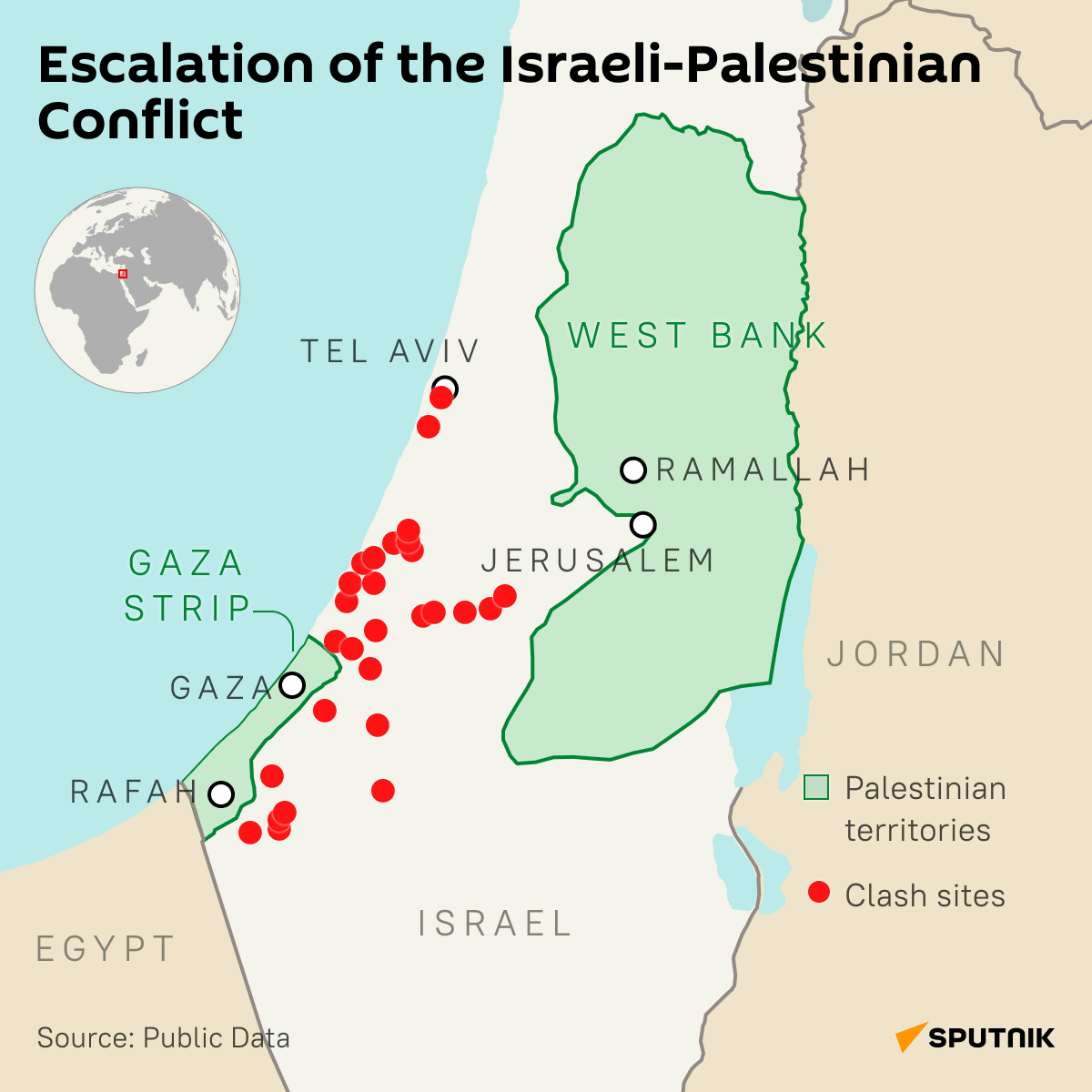 Escalation of the Israeli-Palestinian Conflict. October 7, 2023. - Sputnik International
