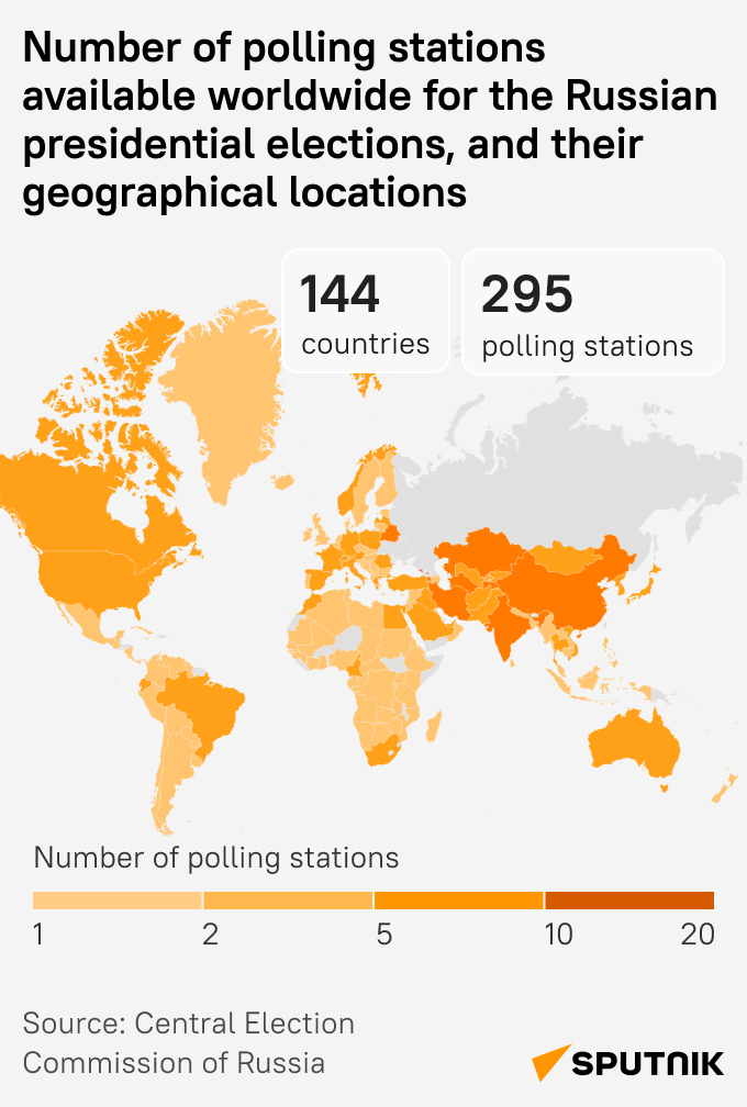 Russian elections abroad - Sputnik International