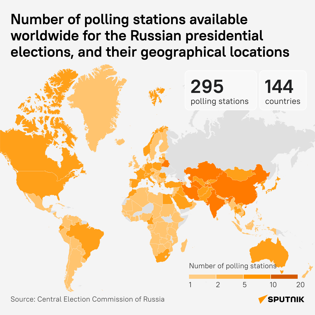 Russian elections abroad - Sputnik International