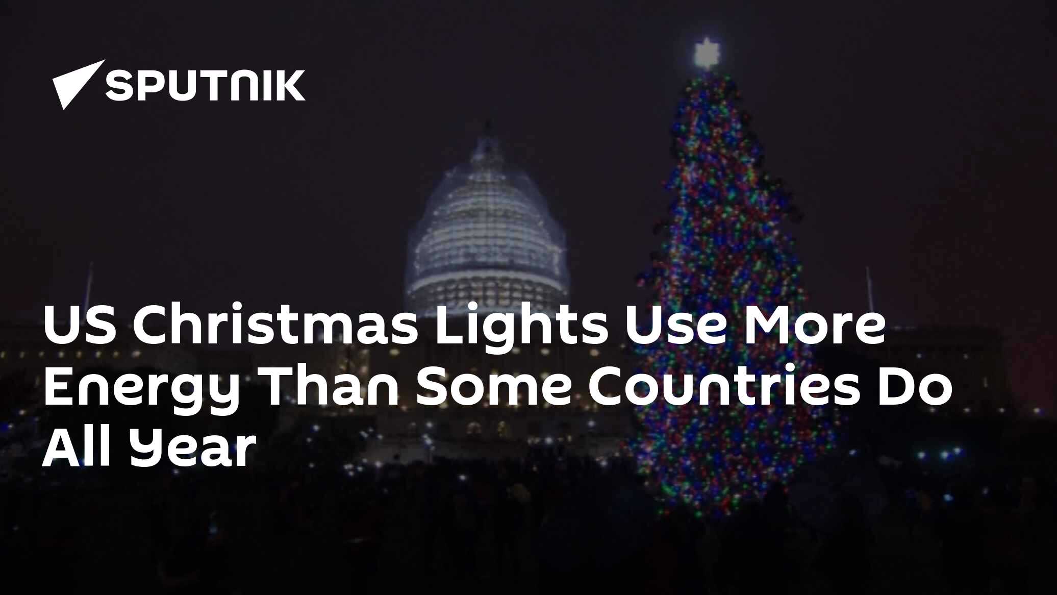 US Christmas Lights Use More Energy Than Some Countries Do All Year