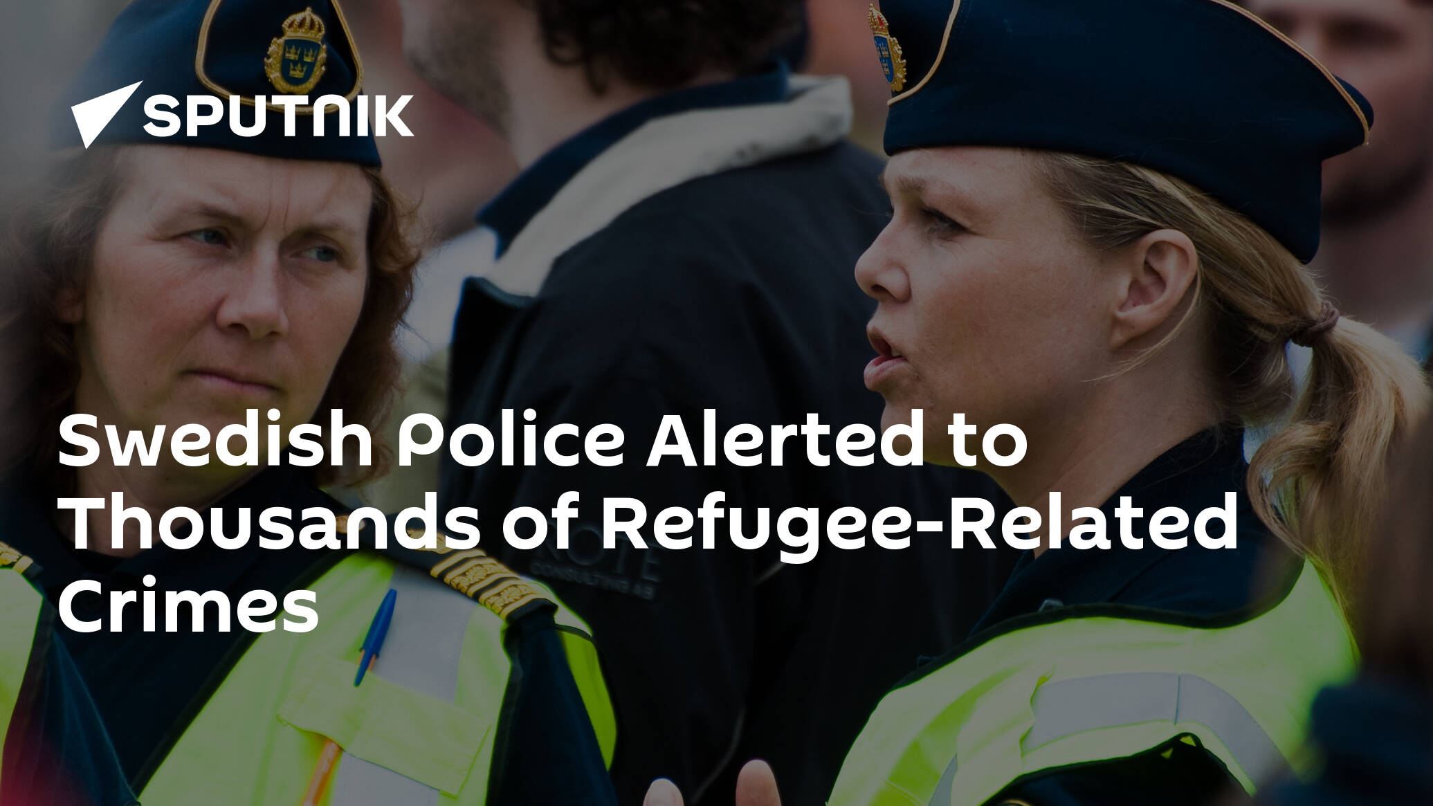 Swedish Police Alerted To Thousands Of Refugee Related Crimes 29 01 2016 Sputnik International