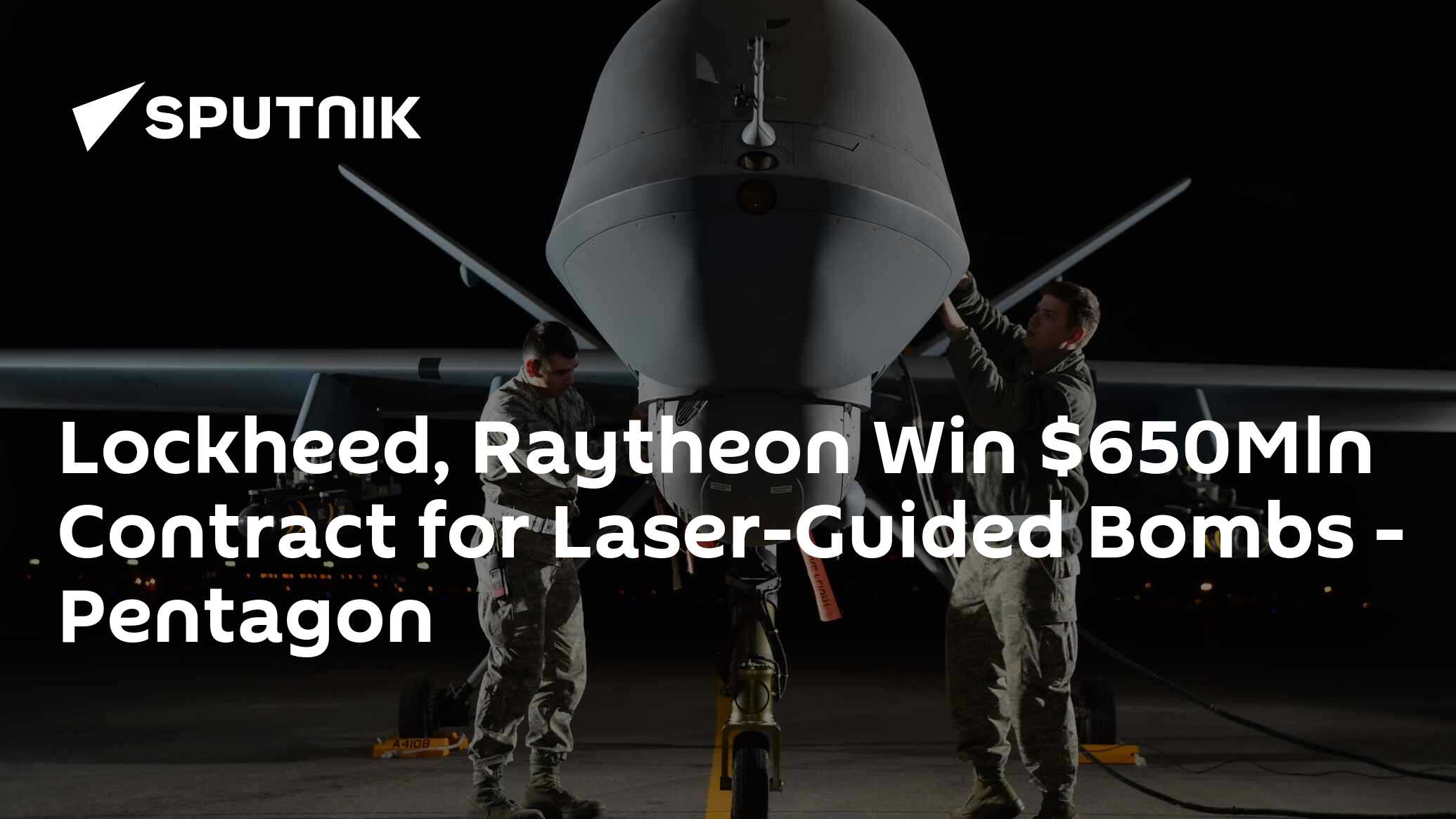 Lockheed, Raytheon Win $650Mln Contract for Laser-Guided Bombs ...