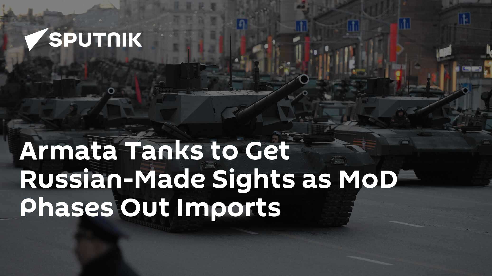 Armata tanks to get russian-made sights as mod phases out imports