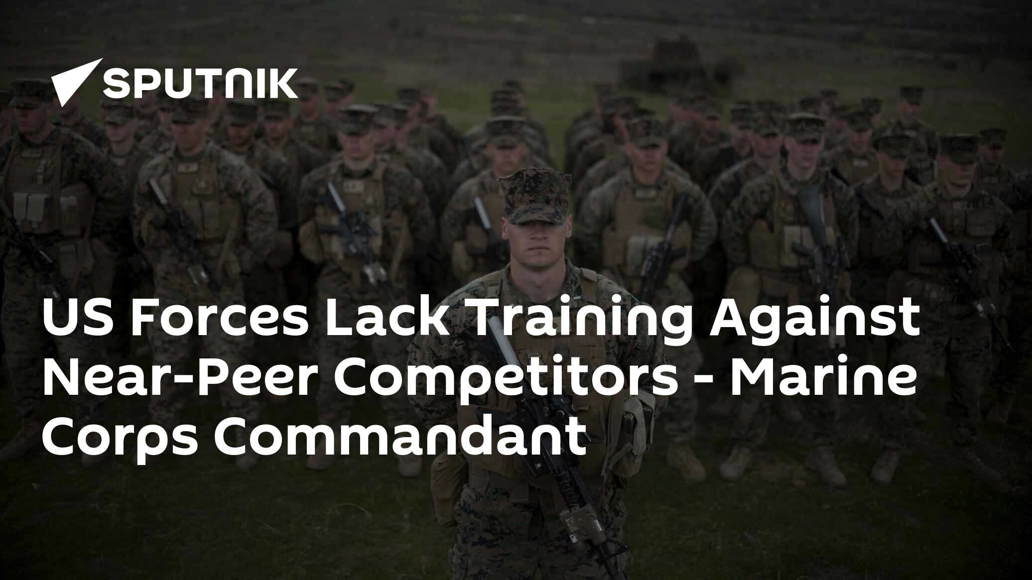 US Forces Lack Training Against Near-Peer Competitors - Marine Corps ...