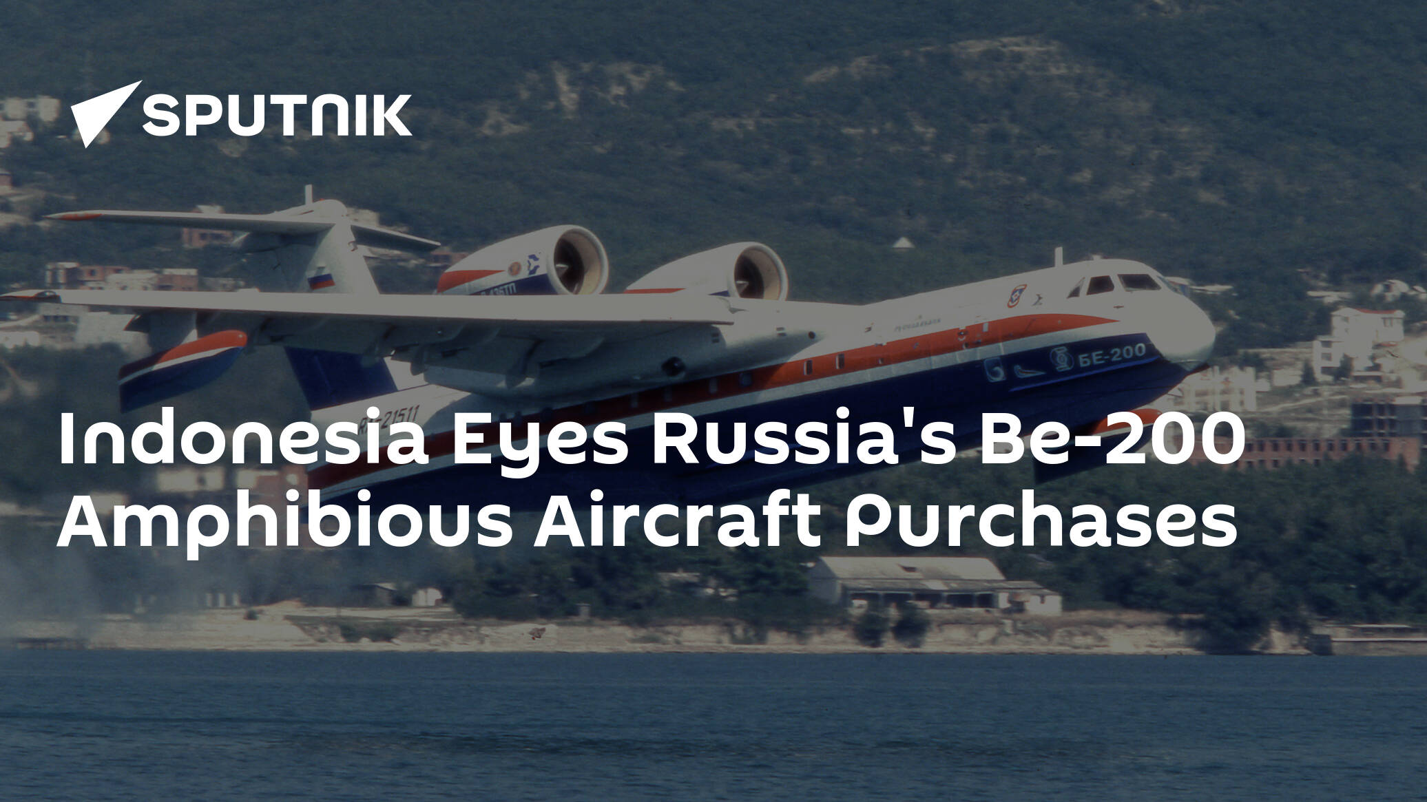 Russian embassy in Egypt: Russia to supply four Be-200 amphibian