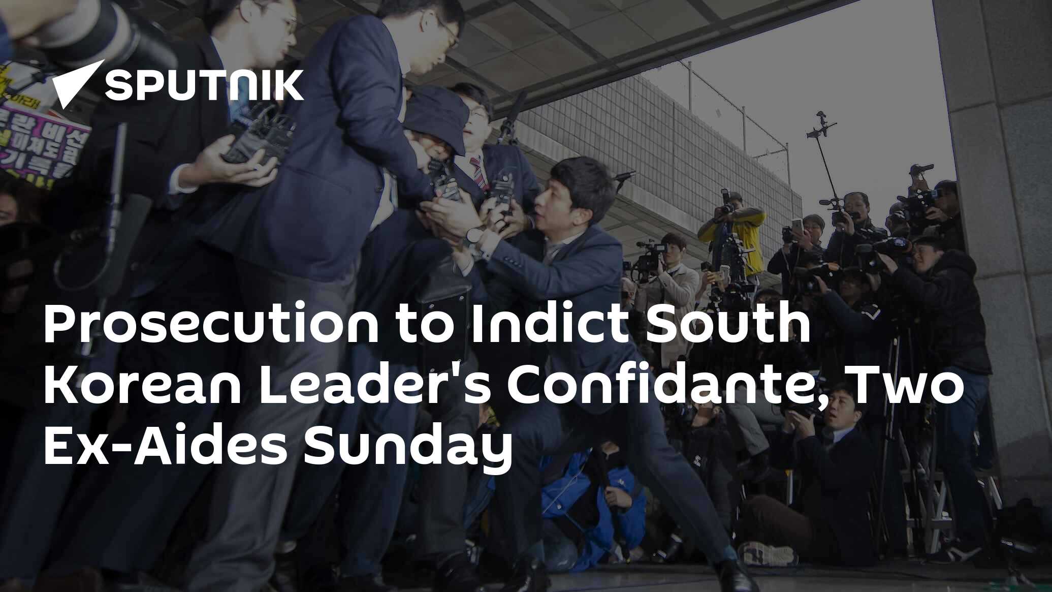 Prosecution To Indict South Korean Leader's Confidante, Two Ex-Aides ...