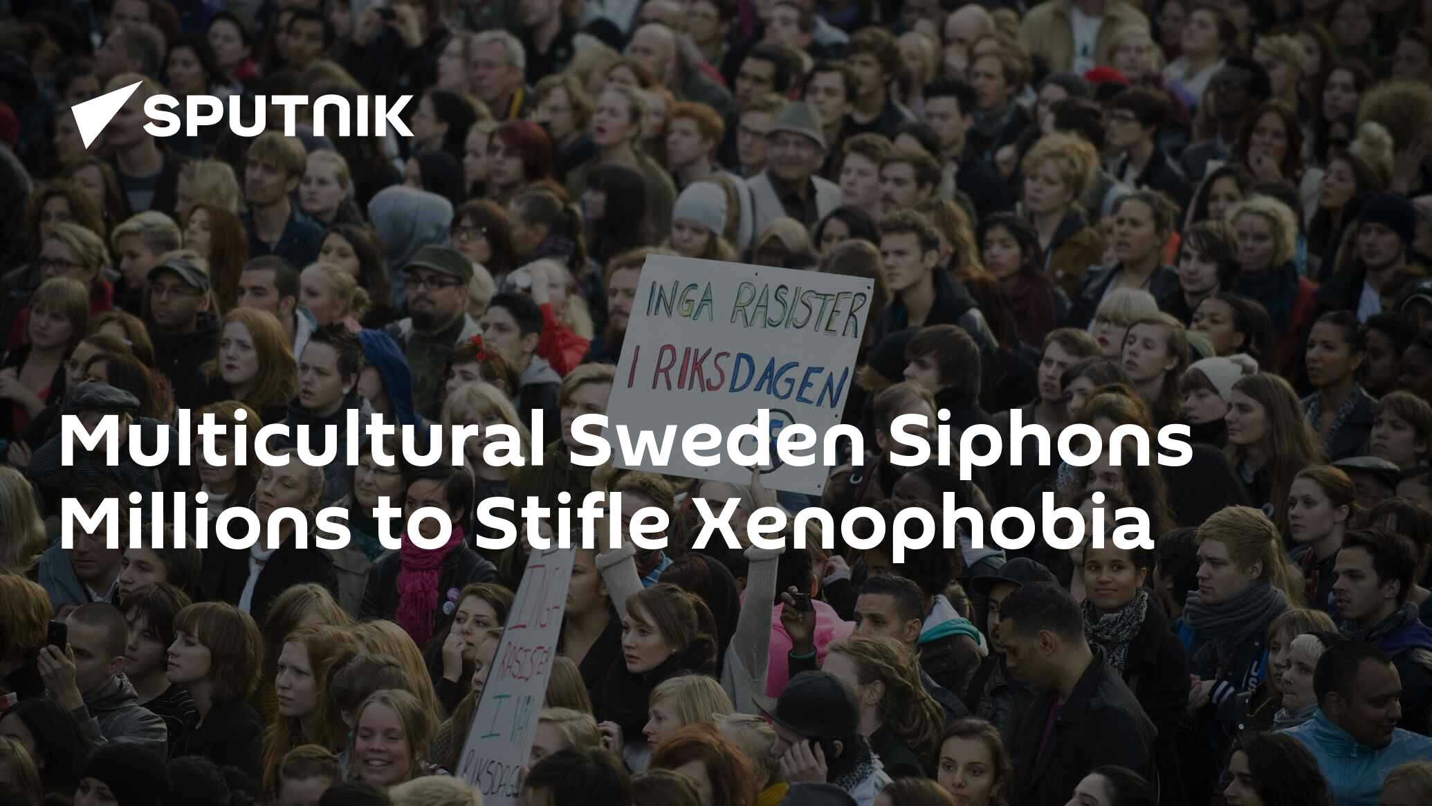 Multicultural sweden siphons millions to stifle xenophobia