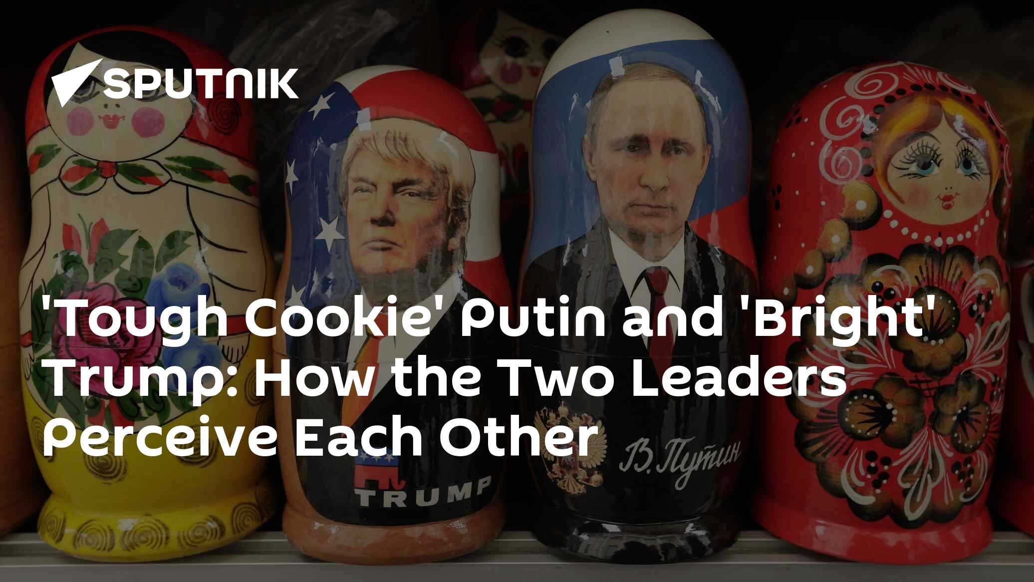 'Tough Cookie' Putin and 'Bright' Trump: How the Two Leaders Perceive Each Other - 19.03.2017, Sputnik International