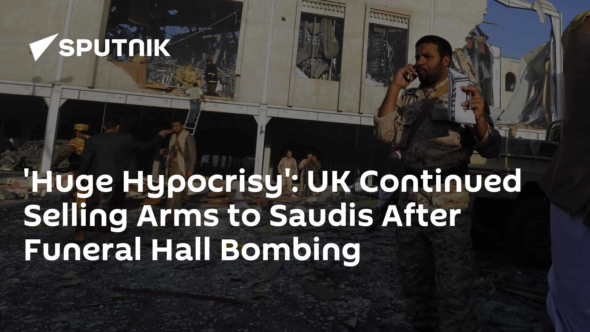 'Huge Hypocrisy': UK Continued Selling Arms To Saudis After Funeral ...