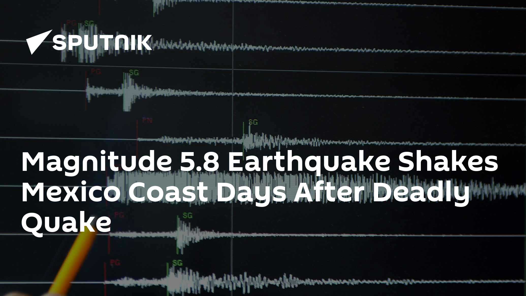 Magnitude 5.8 Earthquake Shakes Mexico Coast Days After Deadly Quake