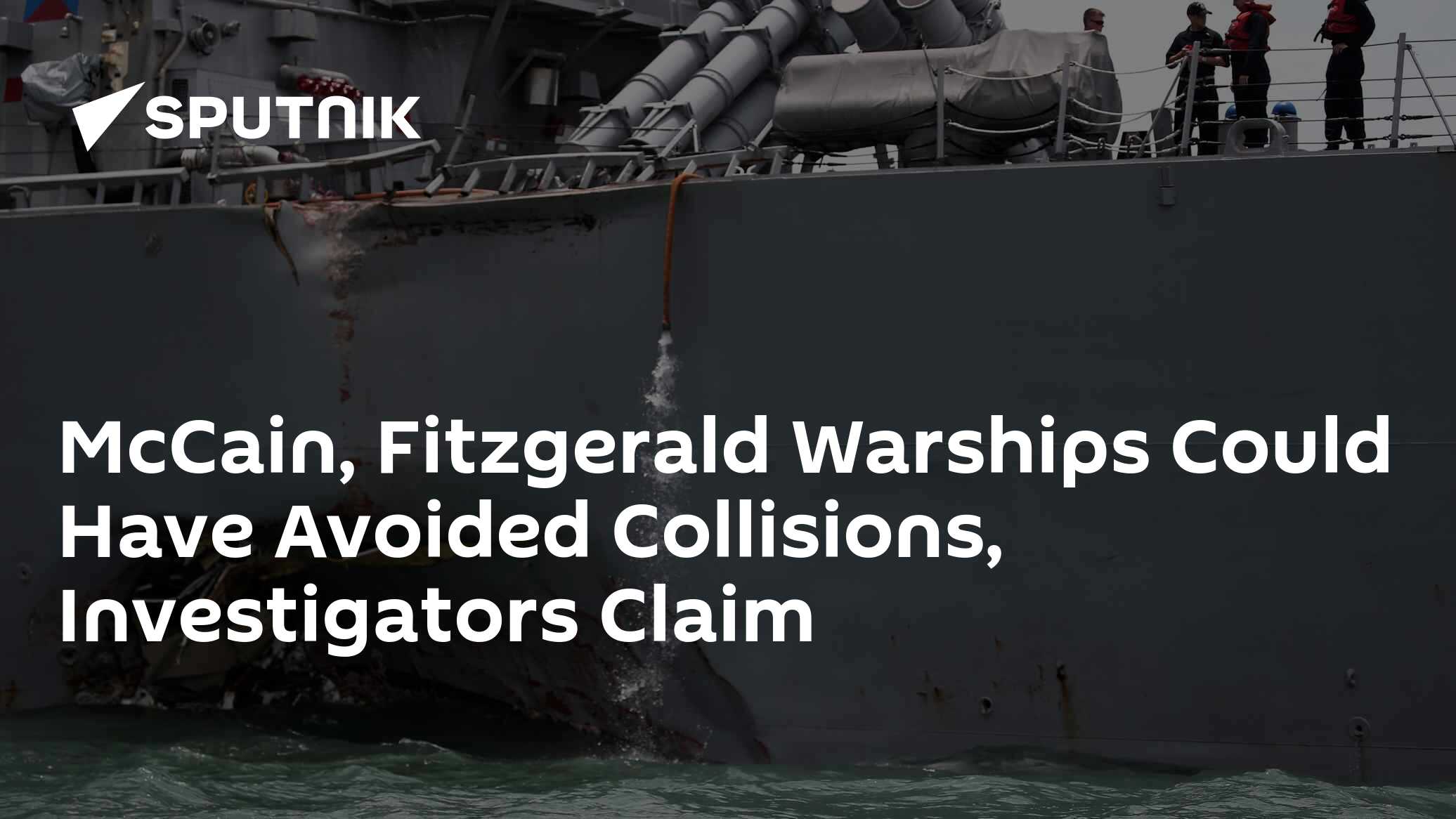 McCain, Fitzgerald Warships Could Have Avoided Collisions ...