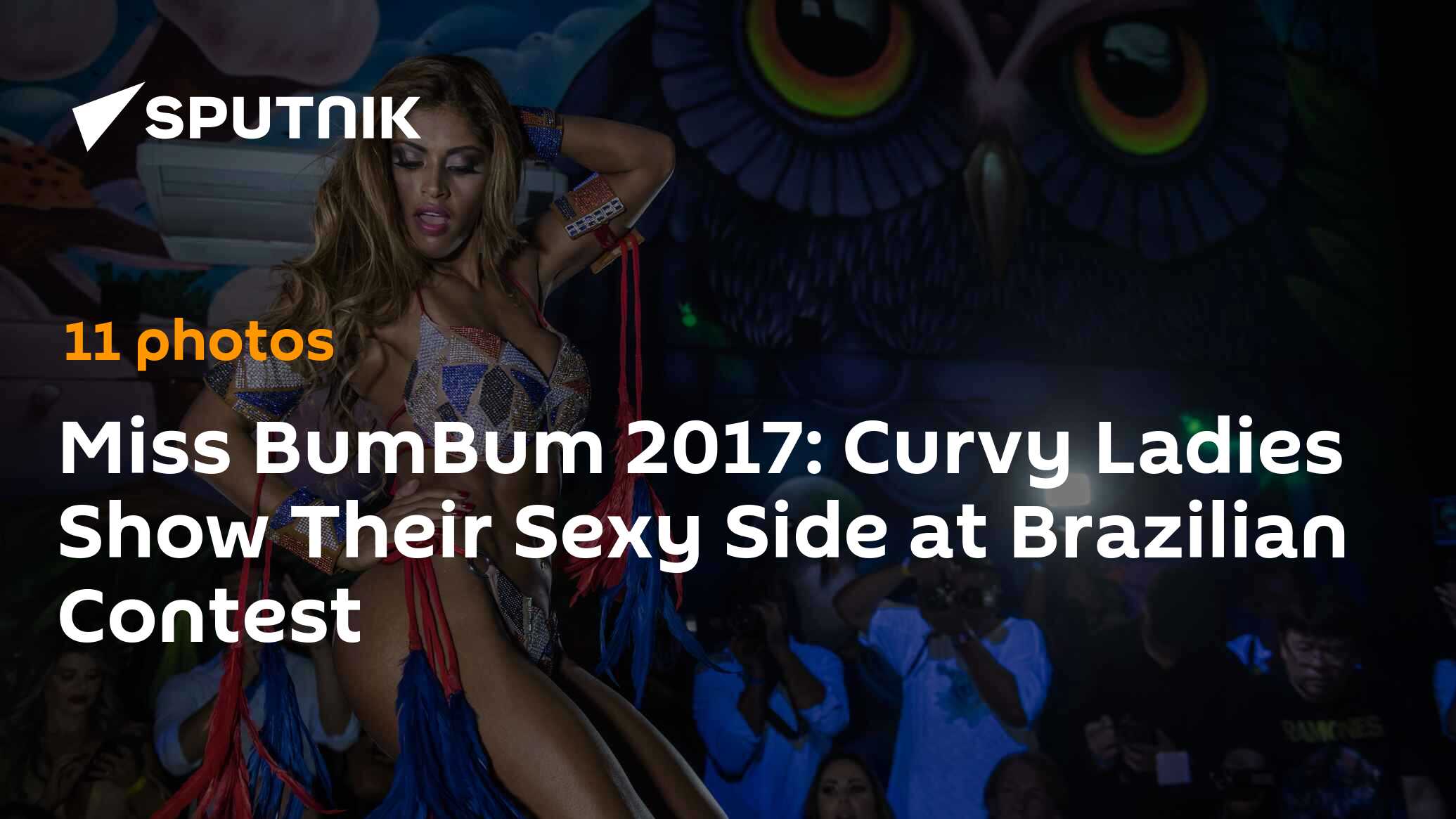 Miss BumBum 2017: Curvy Ladies Show Their Sexy Side at Brazilian Contest -  07.11.2017, Sputnik International