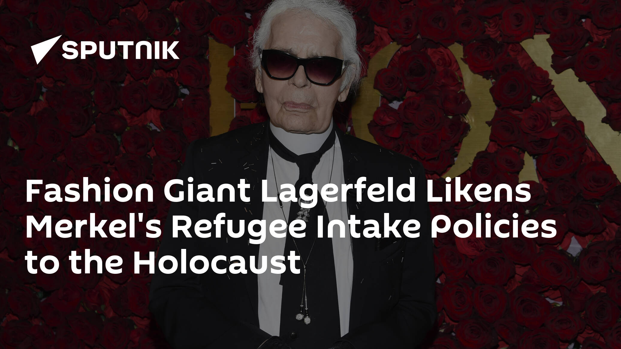 Karl Lagerfeld evokes Holocaust when criticising immigrants in