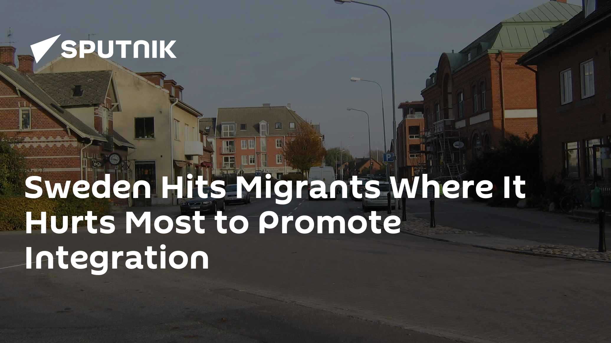 Sweden Hits Migrants Where It Hurts Most to Promote Integration