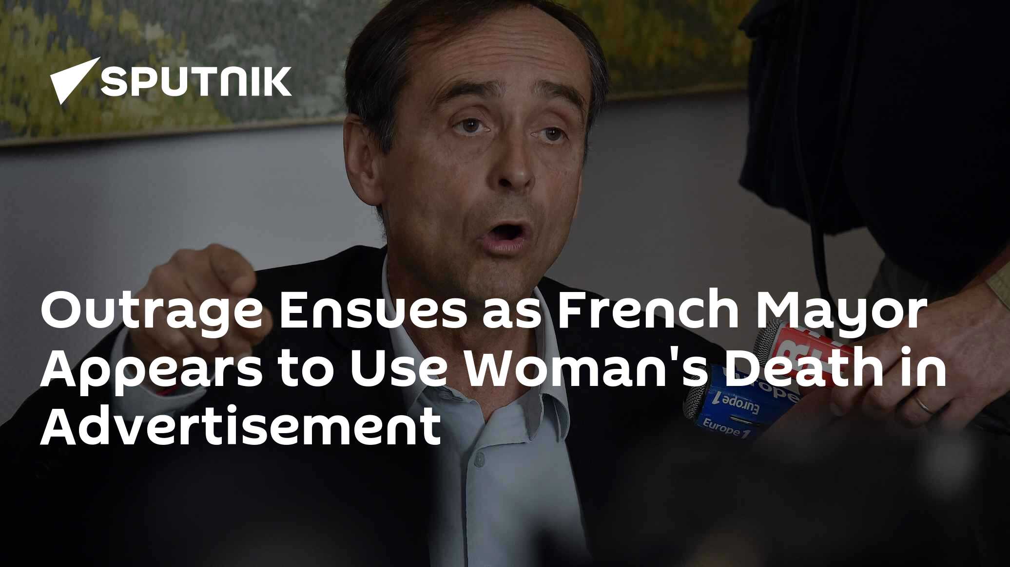 Outrage Ensues as French Mayor Appears to Use Woman
