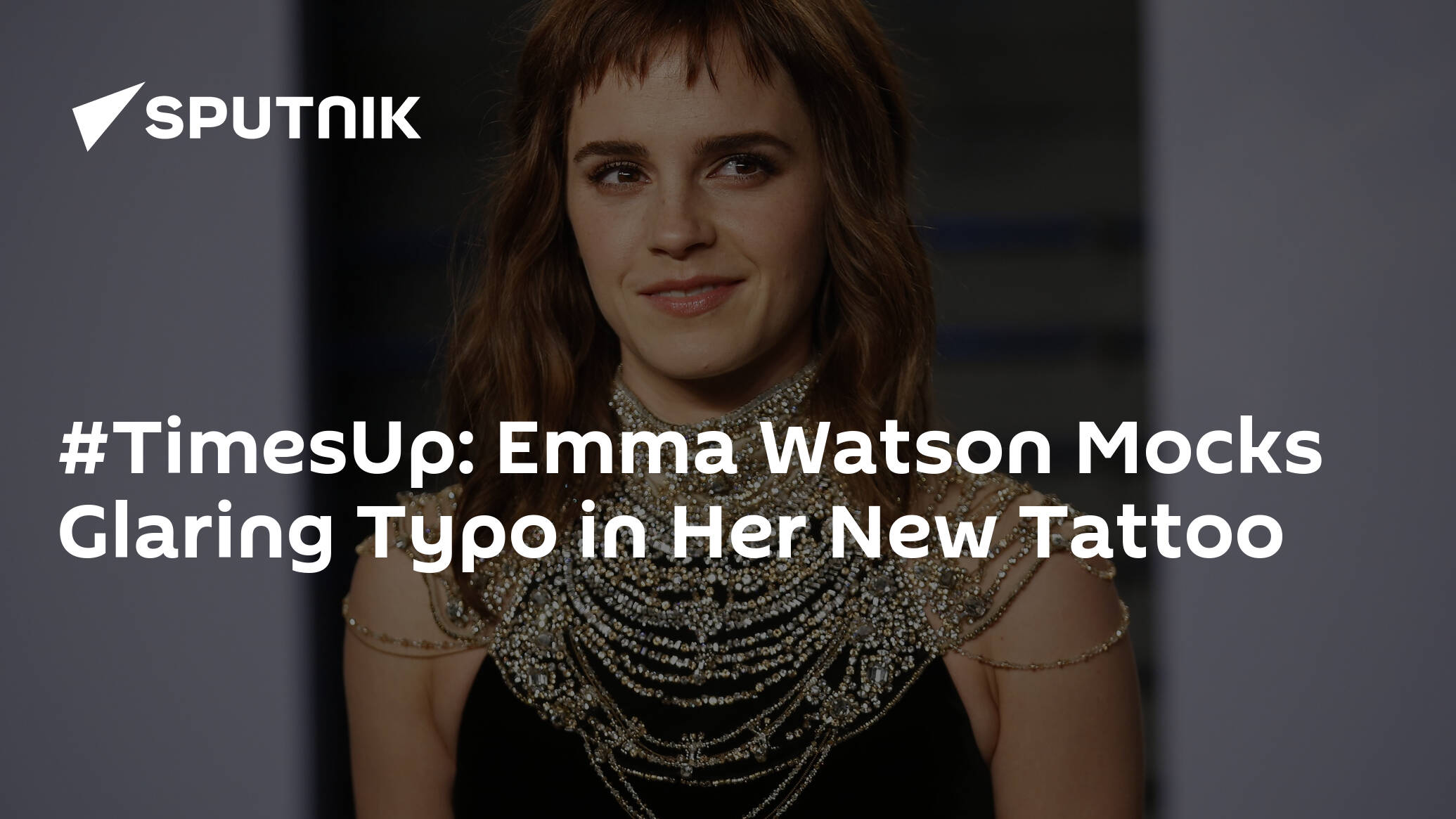 Emma Watson: What is *tat* on your arm young lady?! - OK! Magazine