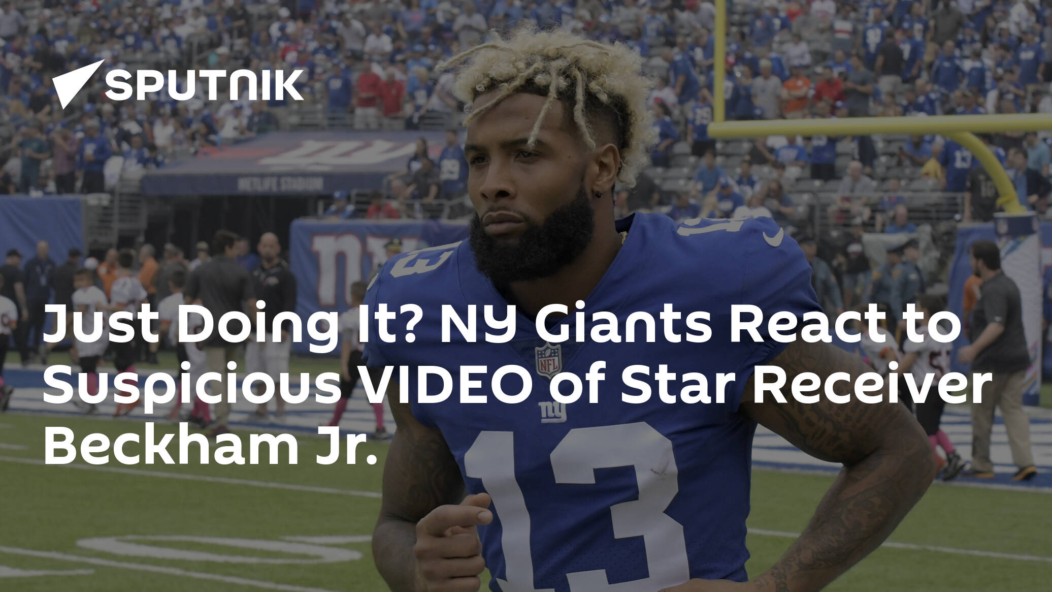 New York Giants receiver Odell Beckham Jr. Proves he is Spider-Man with  Circus Catch 