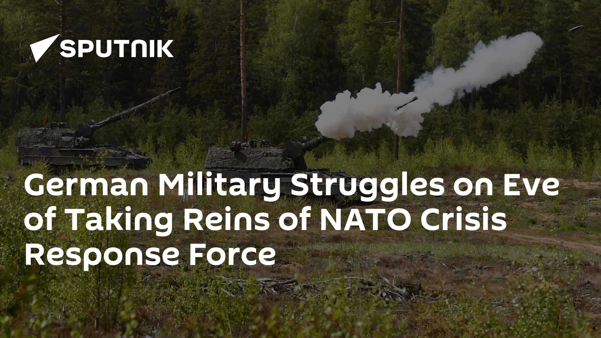 German military struggles on eve of taking reins of nato crisis response force