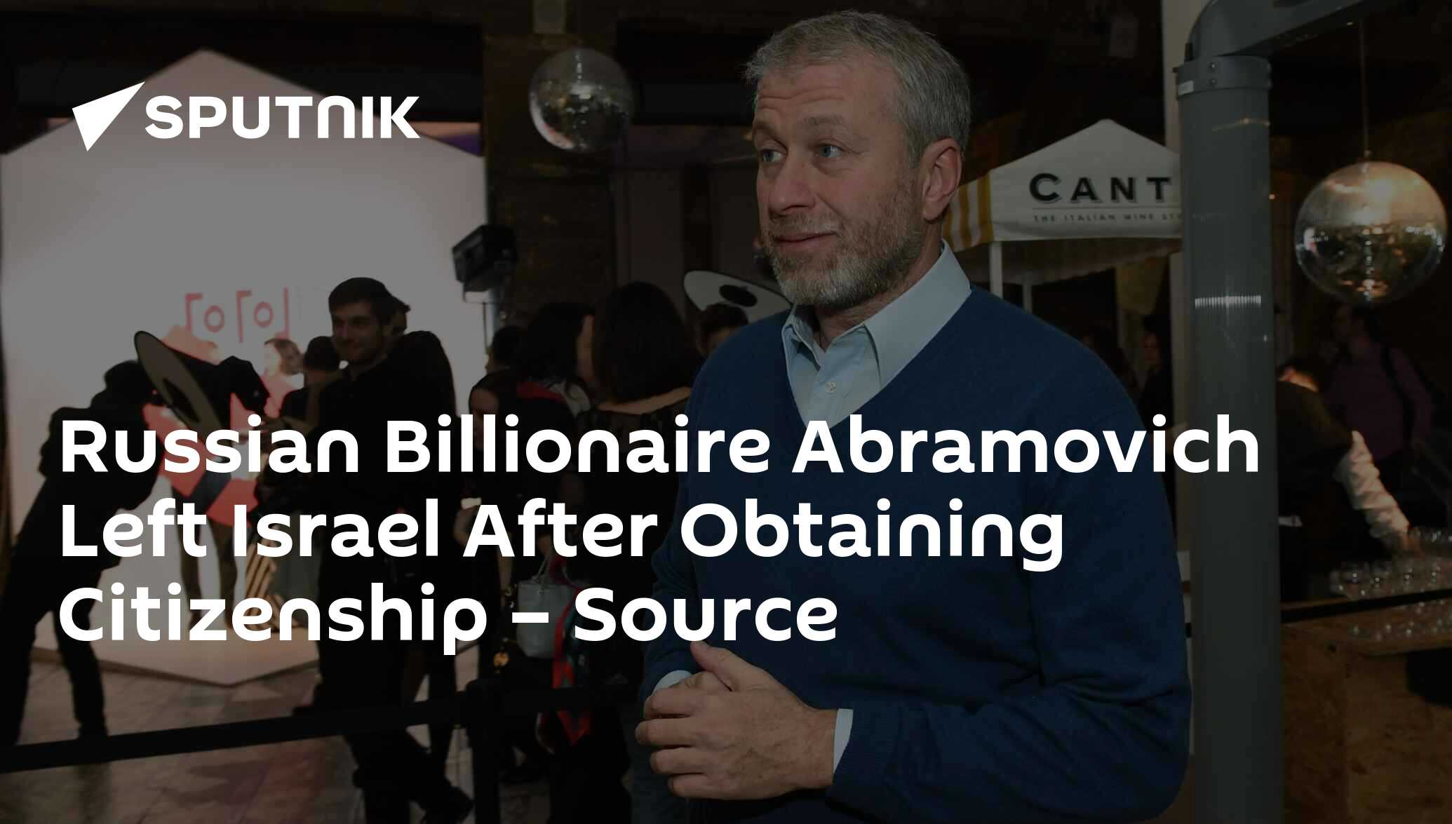 Russian Billionaire Abramovich Left Israel After Obtaining Citizenship ...