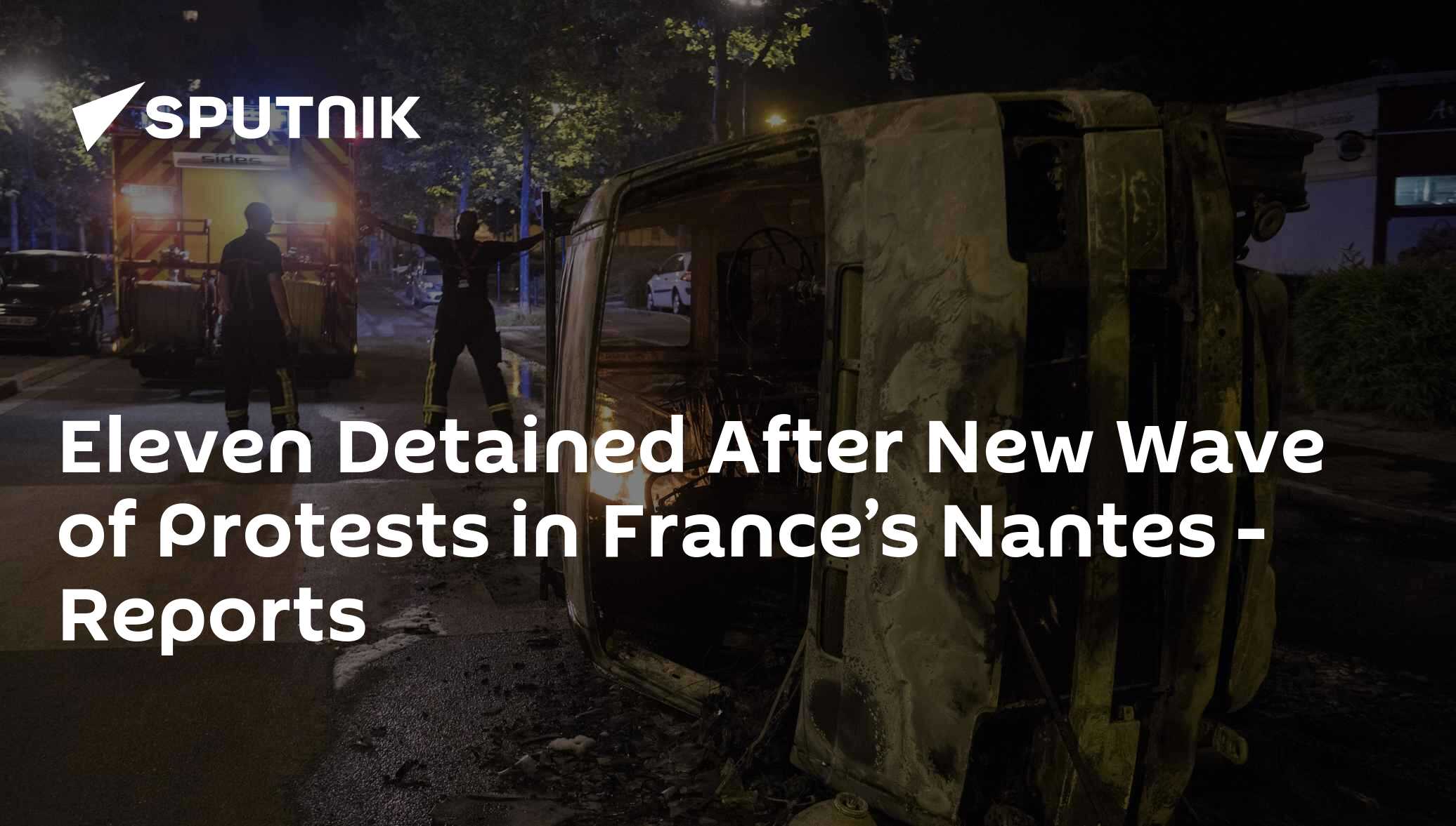 Eleven Detained After New Wave of Protests in France’s Nantes - Reports