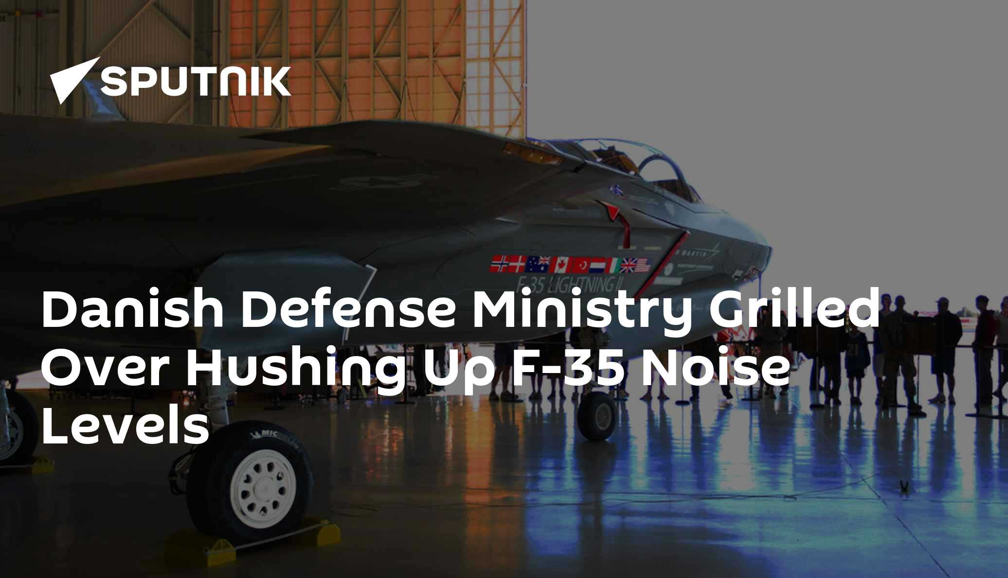 Danish Defense Ministry Grilled Over Hushing Up F-35 Noise Levels