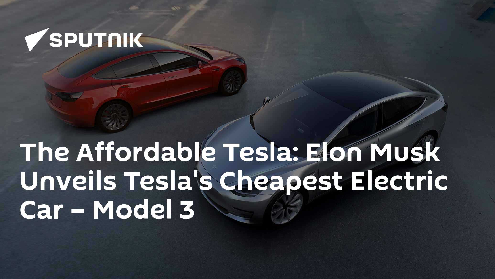 The Affordable Tesla Elon Musk Unveils Teslas Cheapest Electric Car