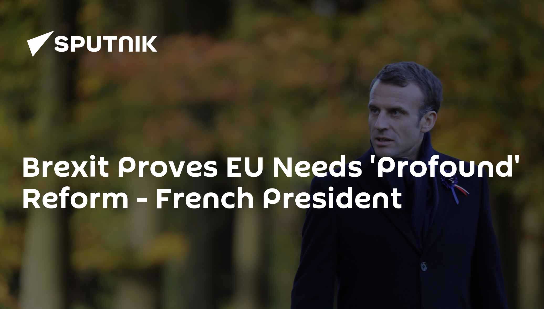 Brexit Proves EU Needs