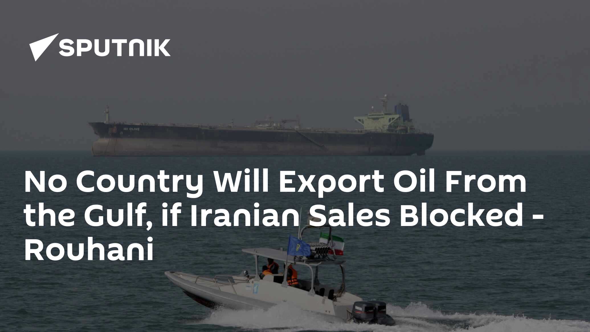 No country will export oil from the gulf, if iranian sales blocked - rouhani