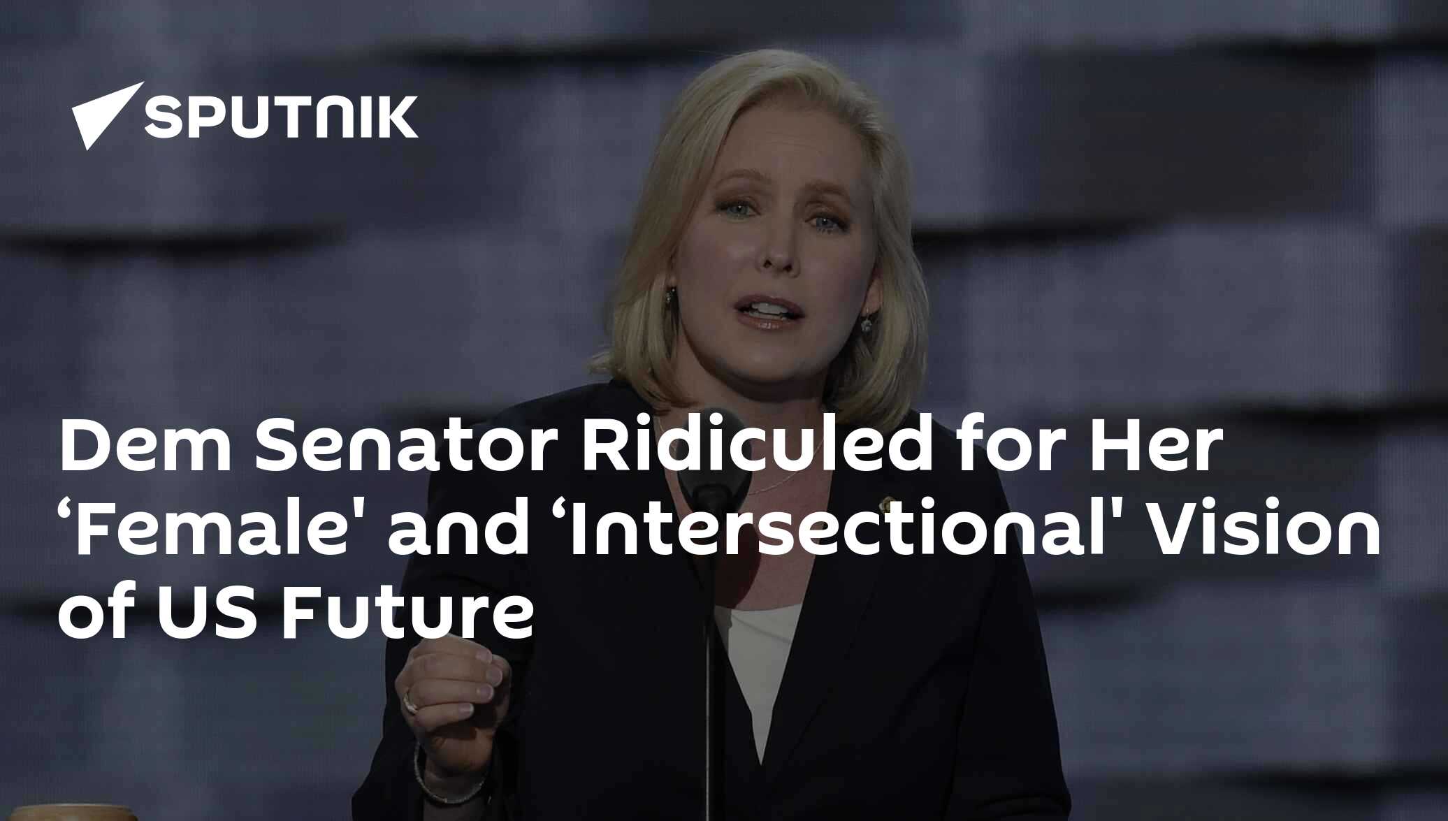 Dem senator ridiculed for her ‘female' and ‘intersectional' vision of us future