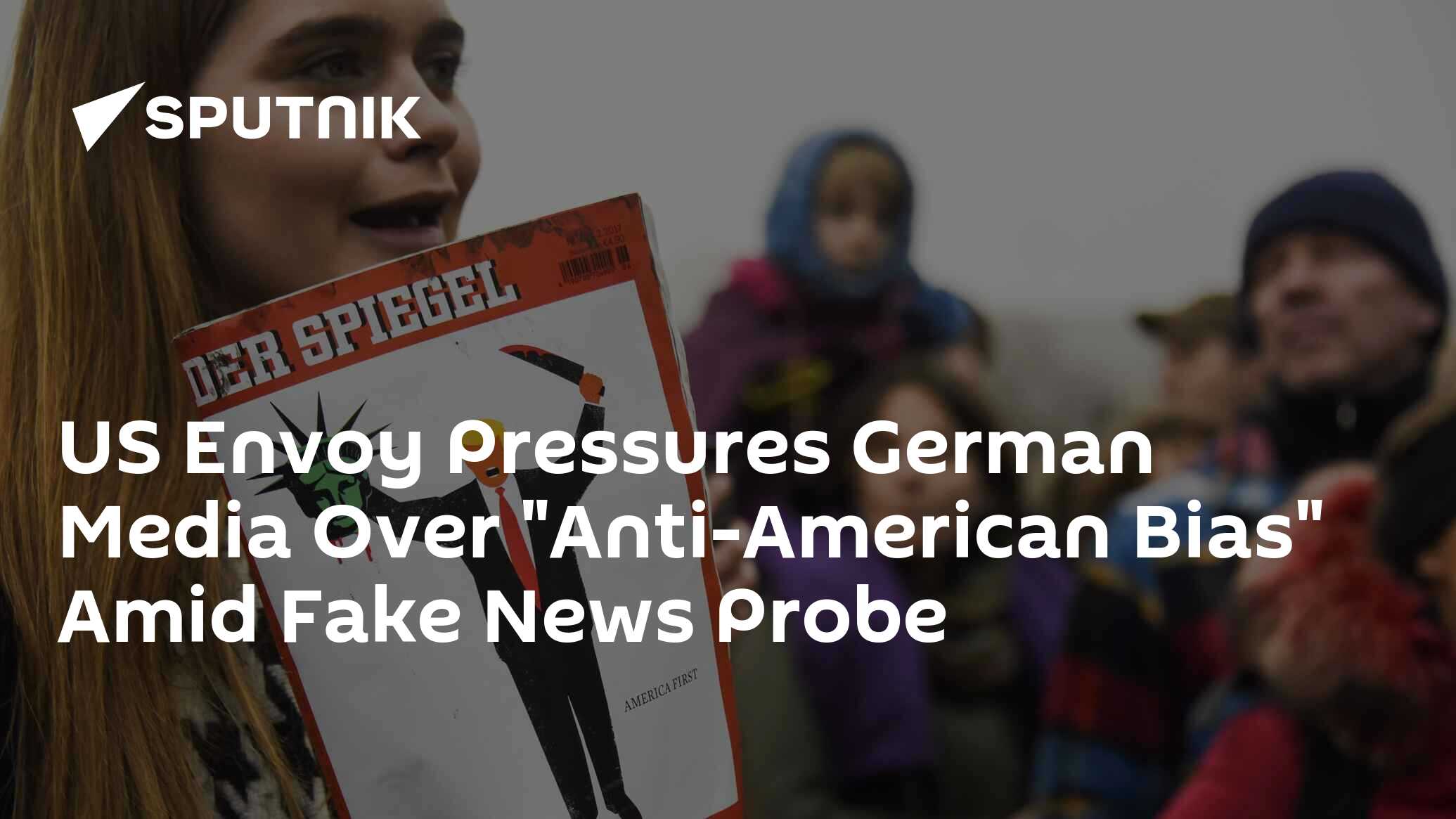 Us envoy pressures german media over 