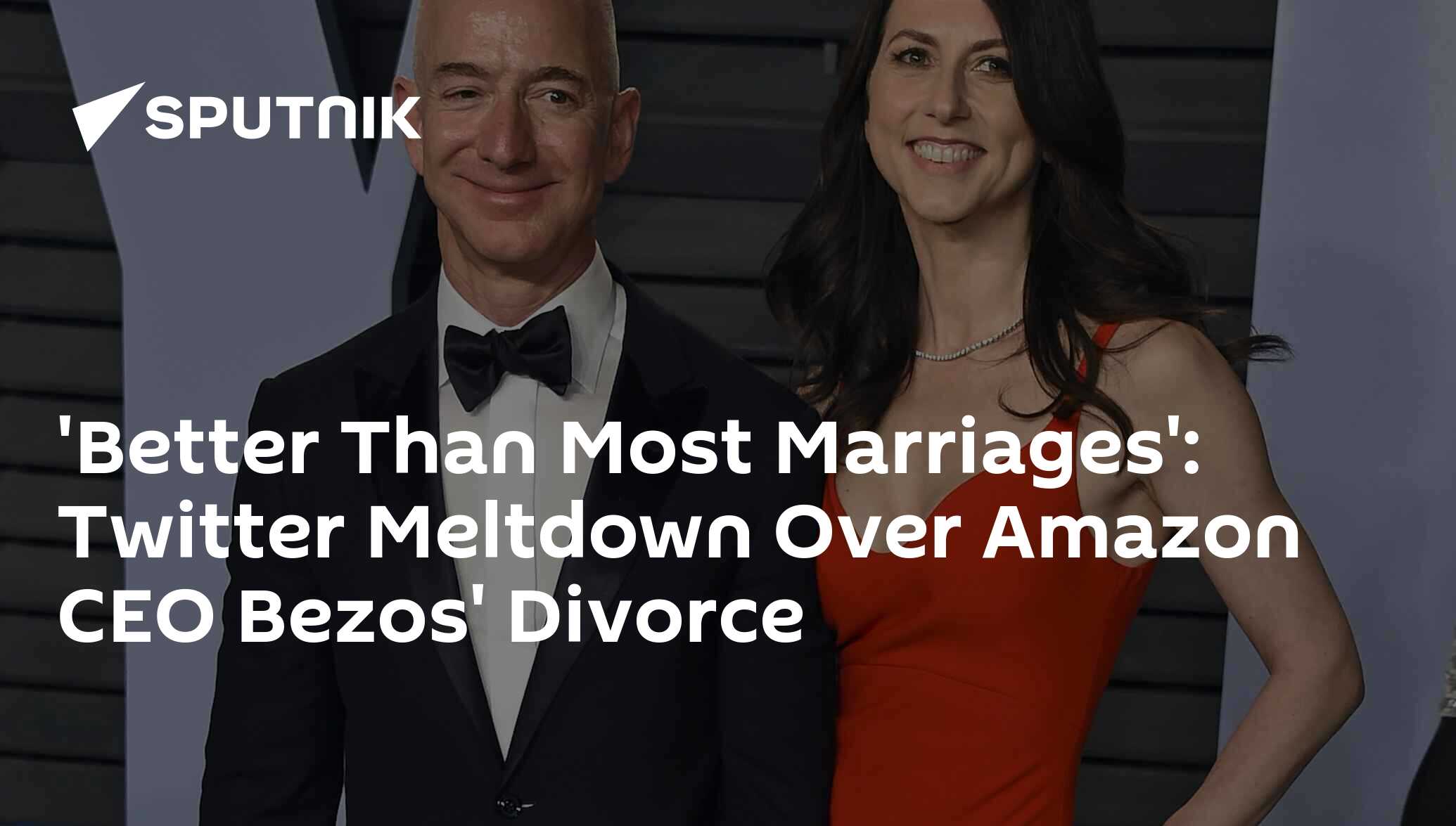 &lsquo;Better Than Most Marriages&rsquo;: Twitter Meltdown Over Amazon CEO Bezos