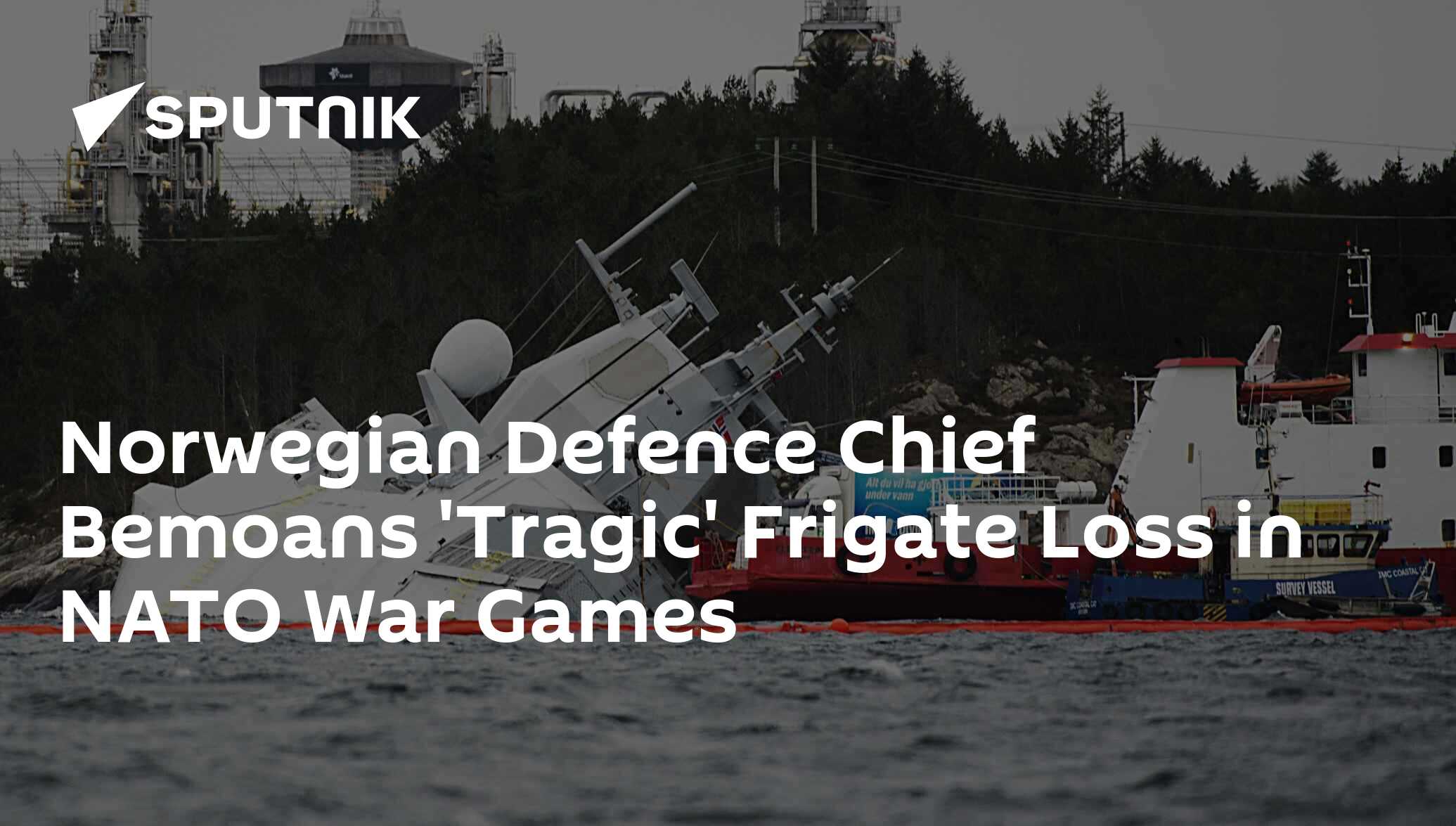 Norwegian Defence Chief Bemoans 'Tragic' Frigate Loss In NATO War Games ...