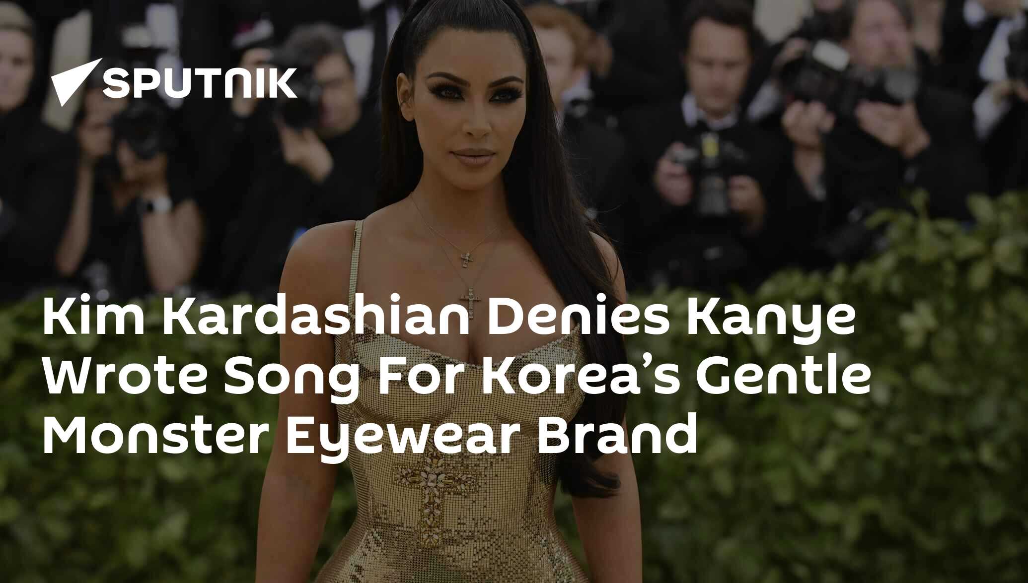 Kim Kardashian Denies Kanye Wrote Song For Korea’s Gentle Monster