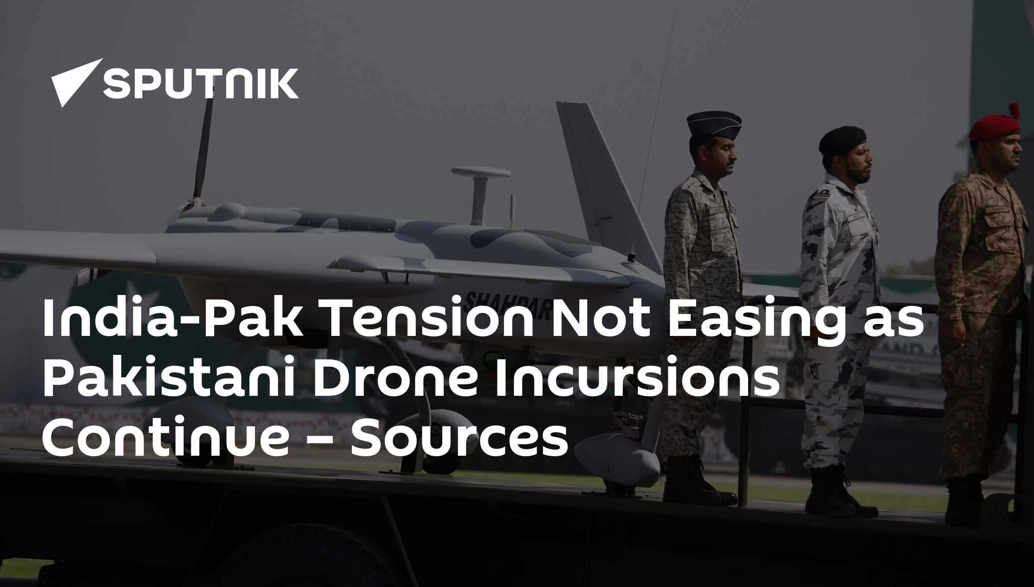 India-Pak Tension Not Easing as Pakistani Drone Incursions Continue ...