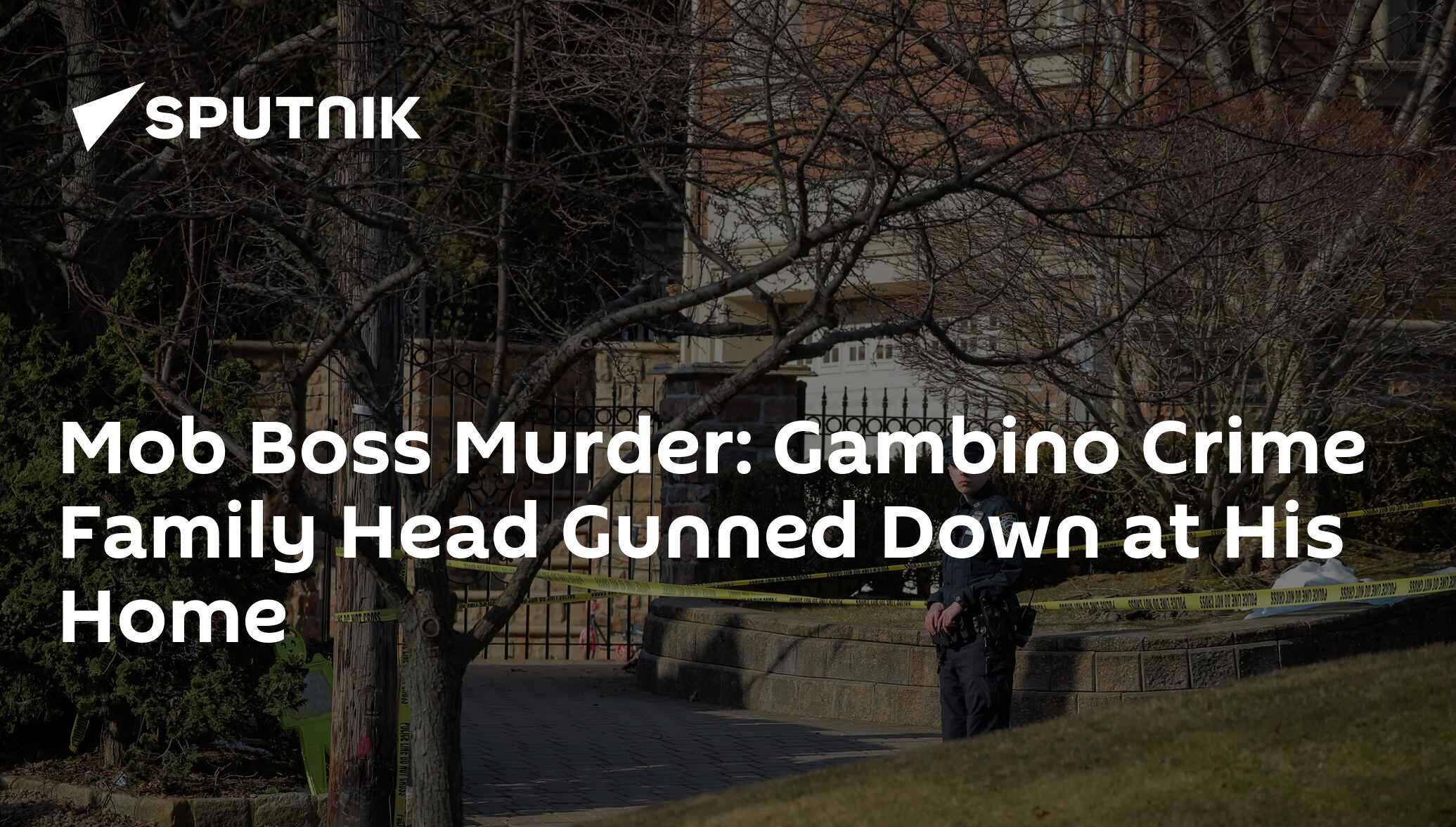 Mob Boss Murder: Gambino Crime Family Head Gunned Down at His Home - 14 ...