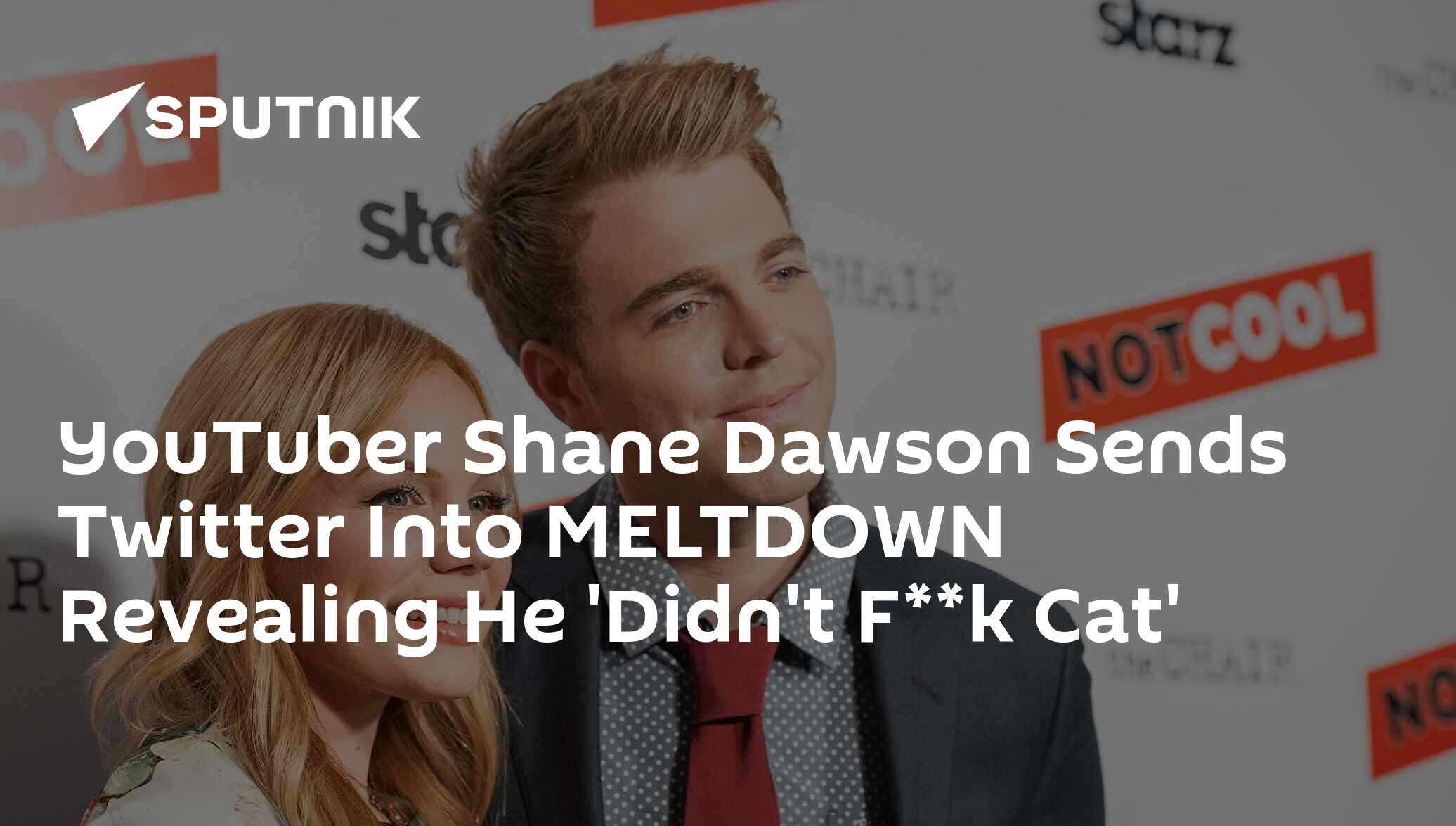 YouTuber Shane Dawson Sends Twitter Into MELTDOWN Revealing He 'Didn't