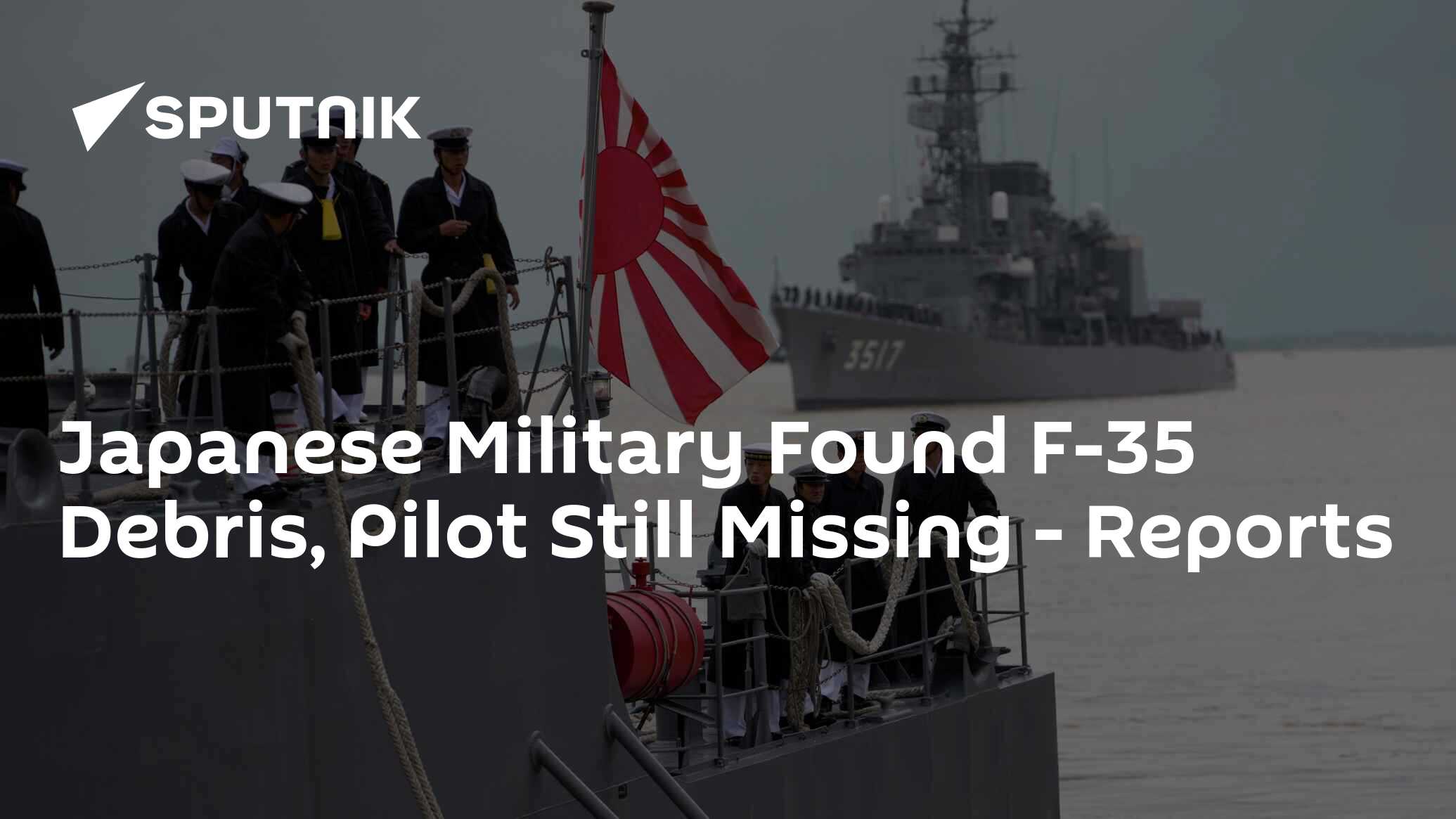 Japanese military found f-35 debris, pilot still missing - reports