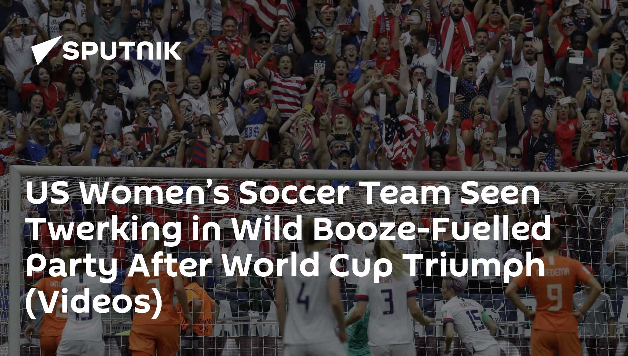 US Women’s Soccer Team Seen Twerking in Wild BoozeFuelled Party After World Cup Triumph (Videos