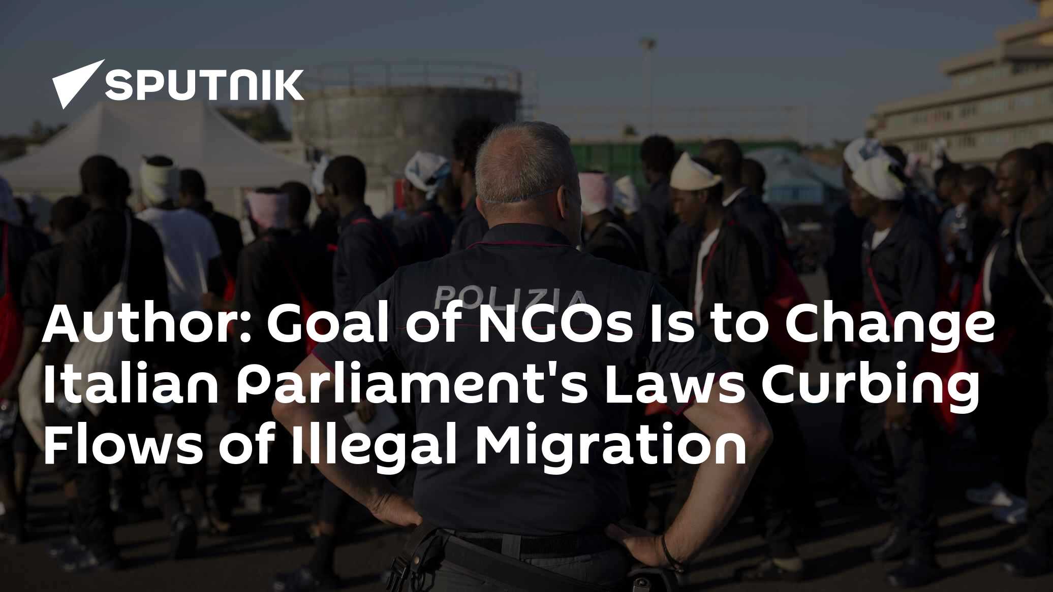Author: Goal of NGOs Is to Change Italian Parliament