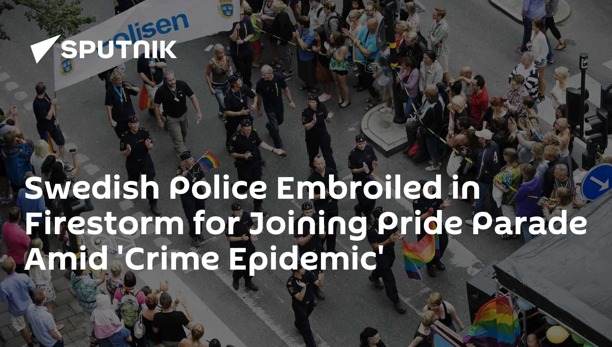 Swedish Police Embroiled in Firestorm for Joining Pride Parade Amid
