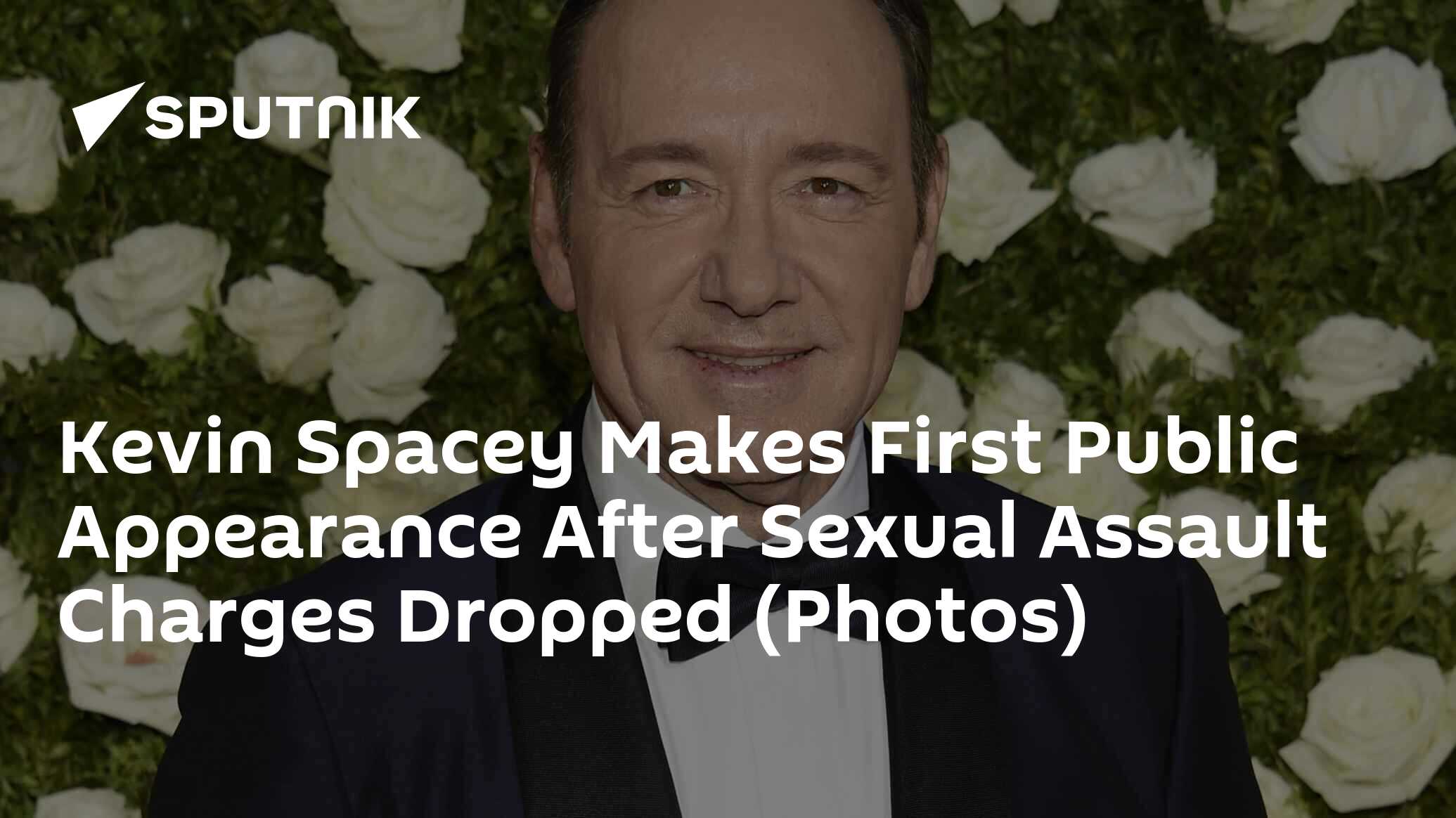 Kevin Spacey Makes First Public Appearance After Sexual Assault Charges