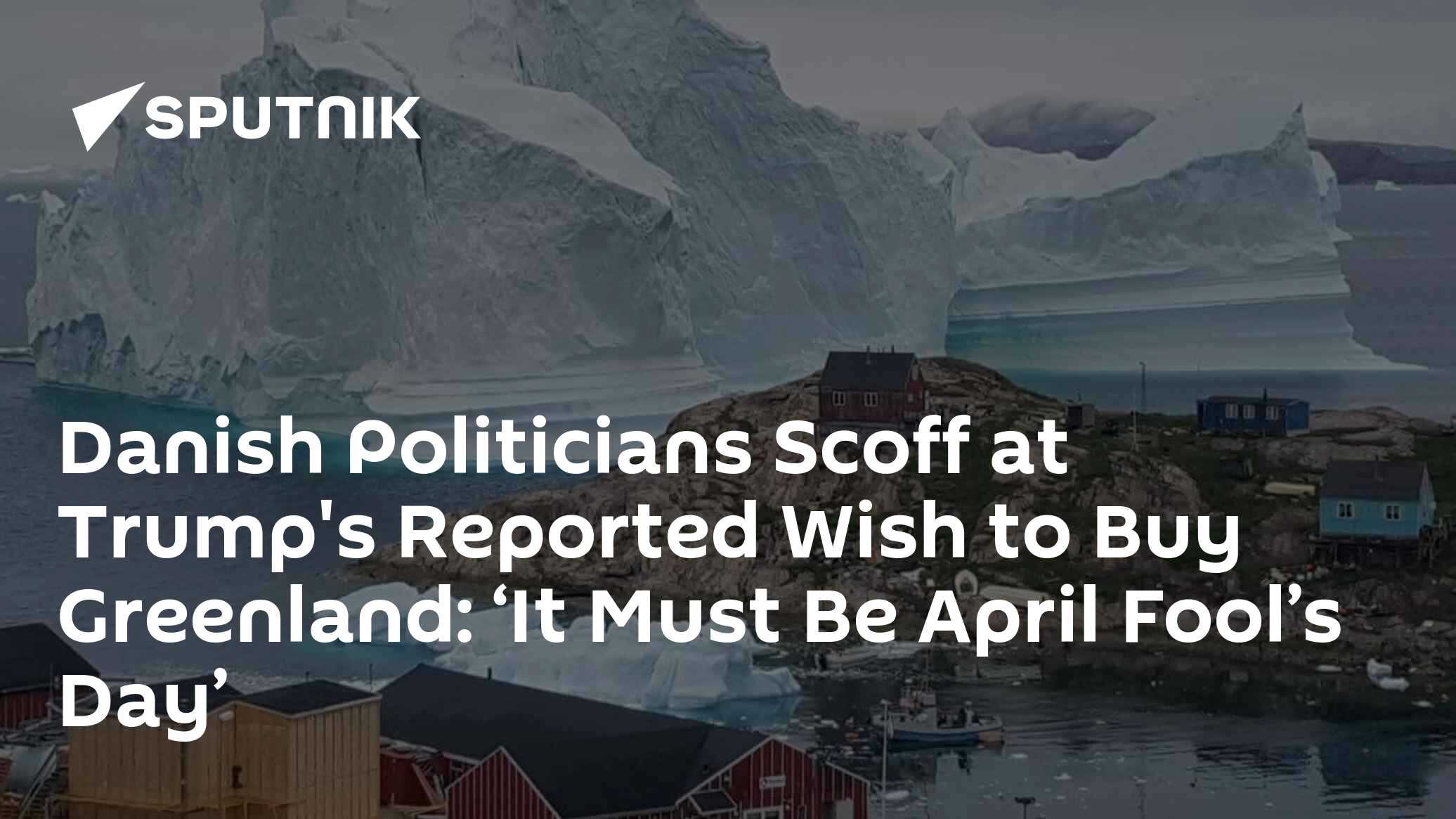 Danish Politicians Scoff at Trump