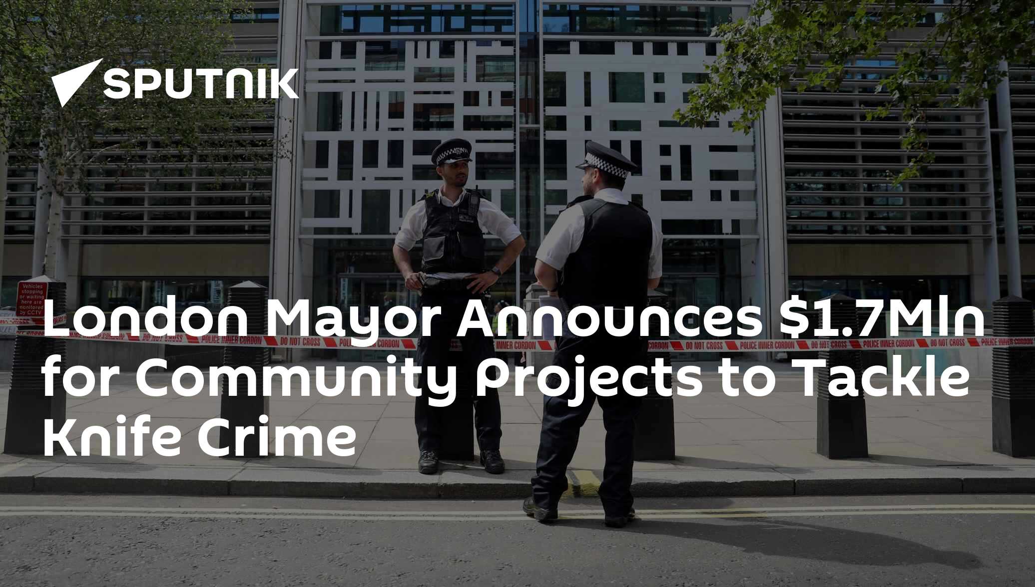 London Mayor Announces $1.7Mln for Community Projects to Tackle Knife Crime