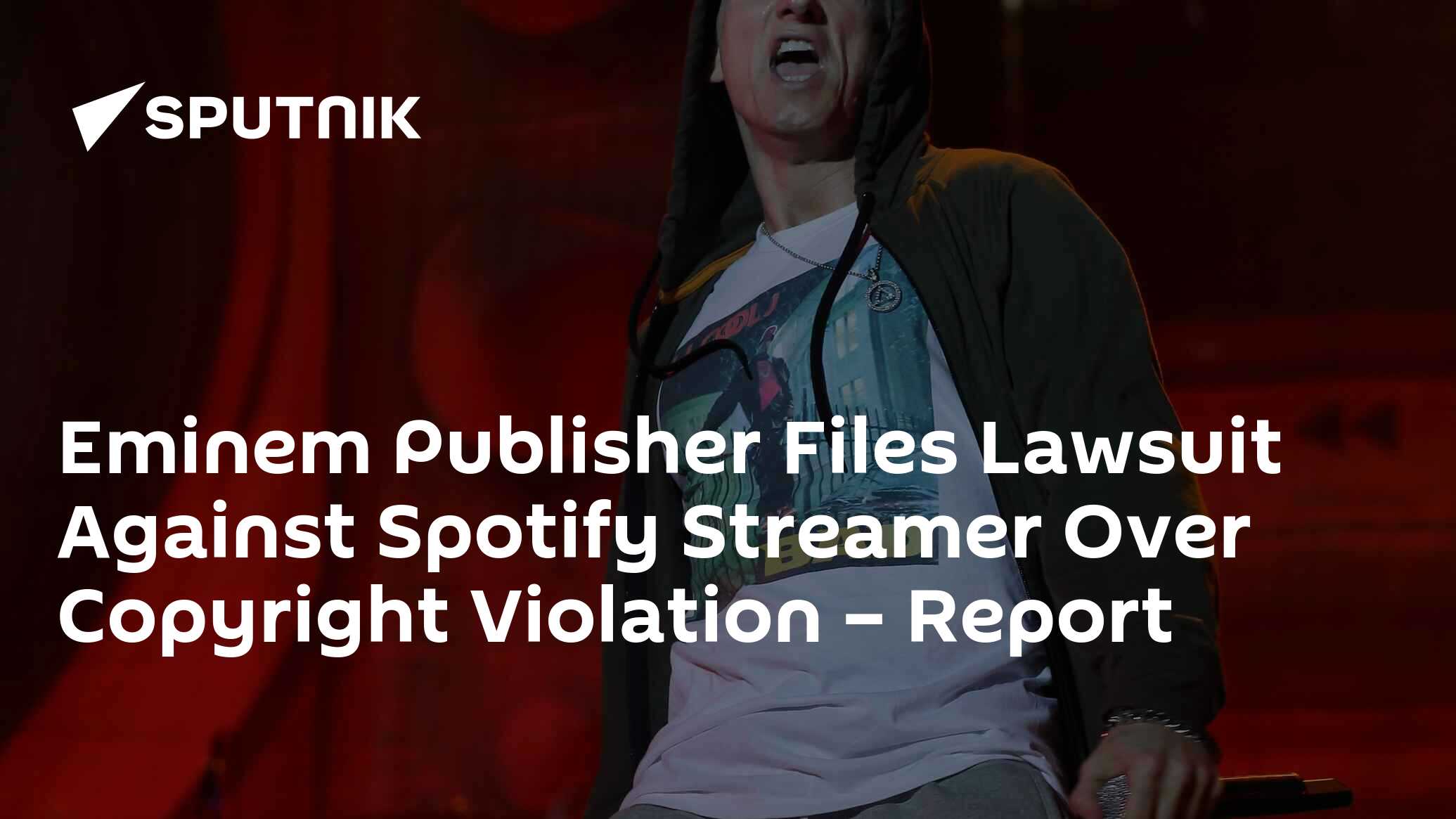 Eminem's publisher sues Spotify for copyright infringement