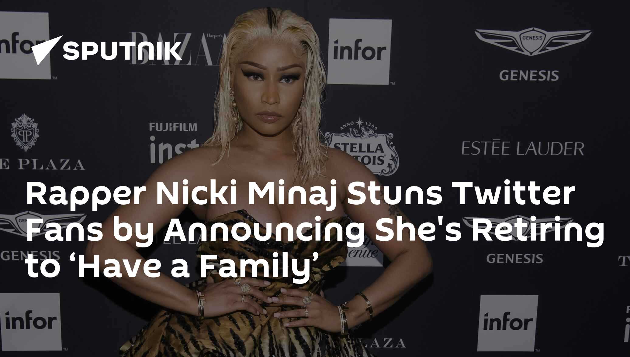 Rapper Nicki Minaj Stuns Twitter Fans by Announcing She's Retiring to