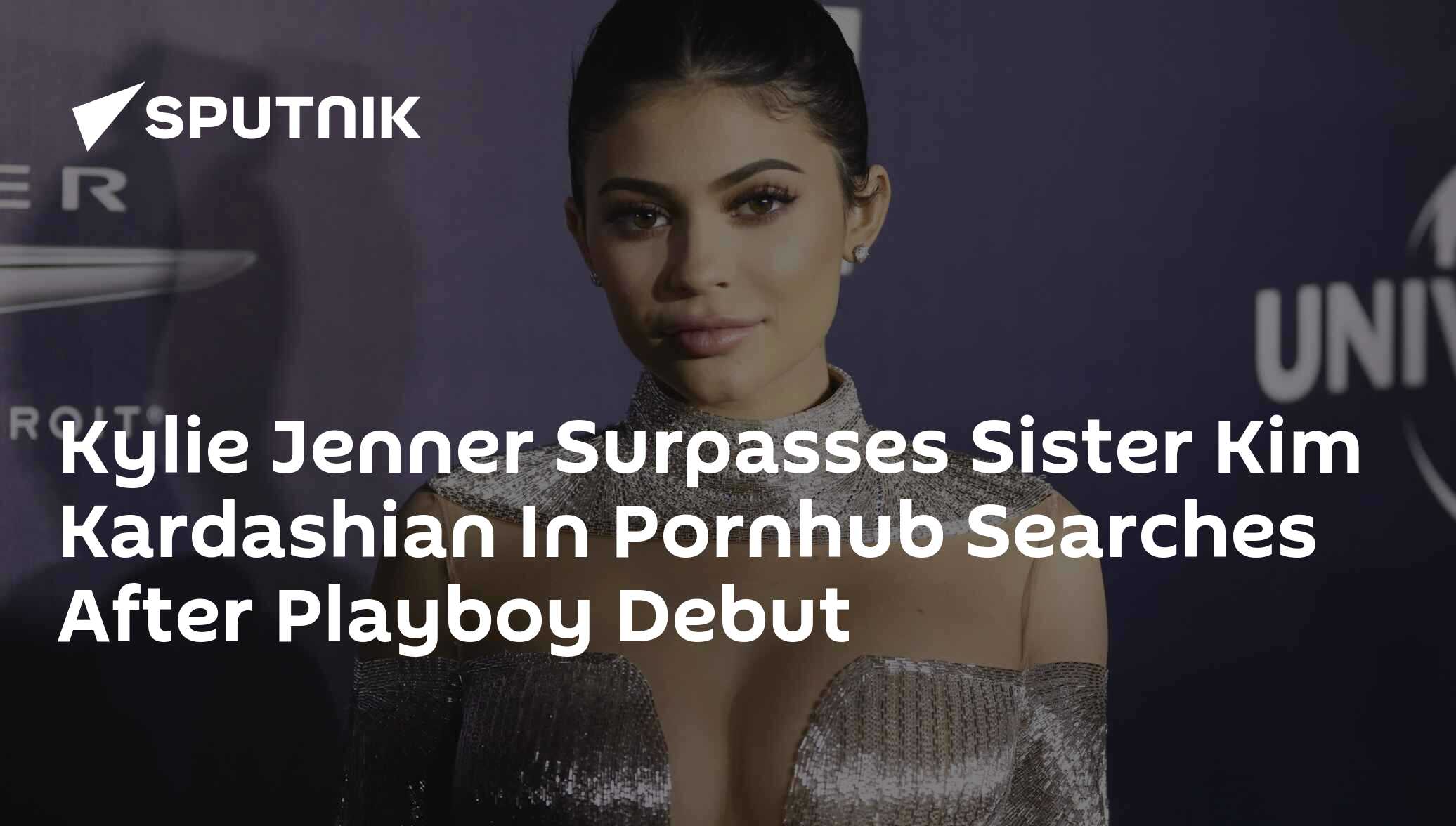 Kylie Jenner Surpasses Sister Kim Kardashian In Pornhub Searches After  Playboy Debut