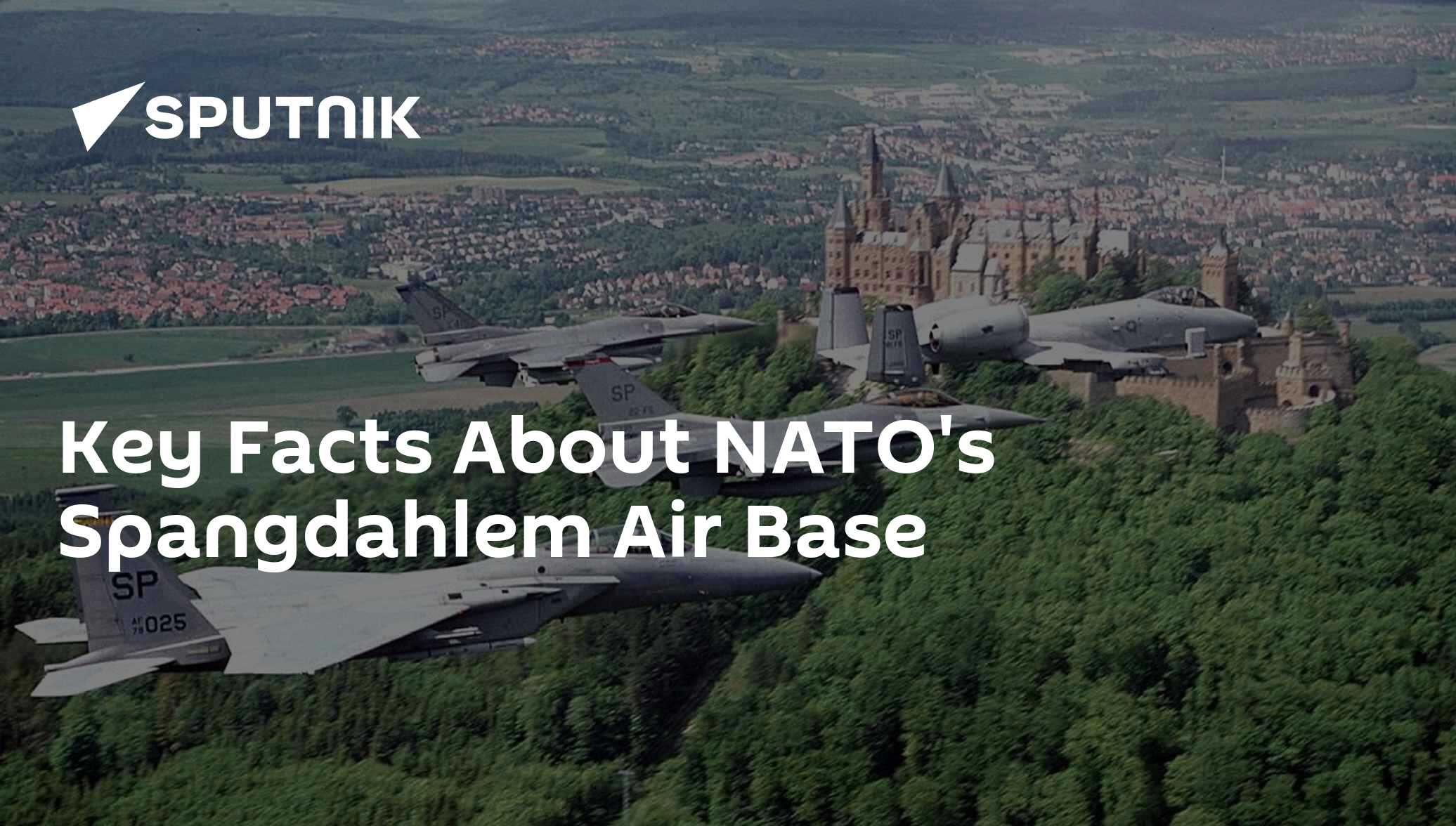 Key Facts About NATO's Spangdahlem Air Base - 08.10.2019, Sputnik ...