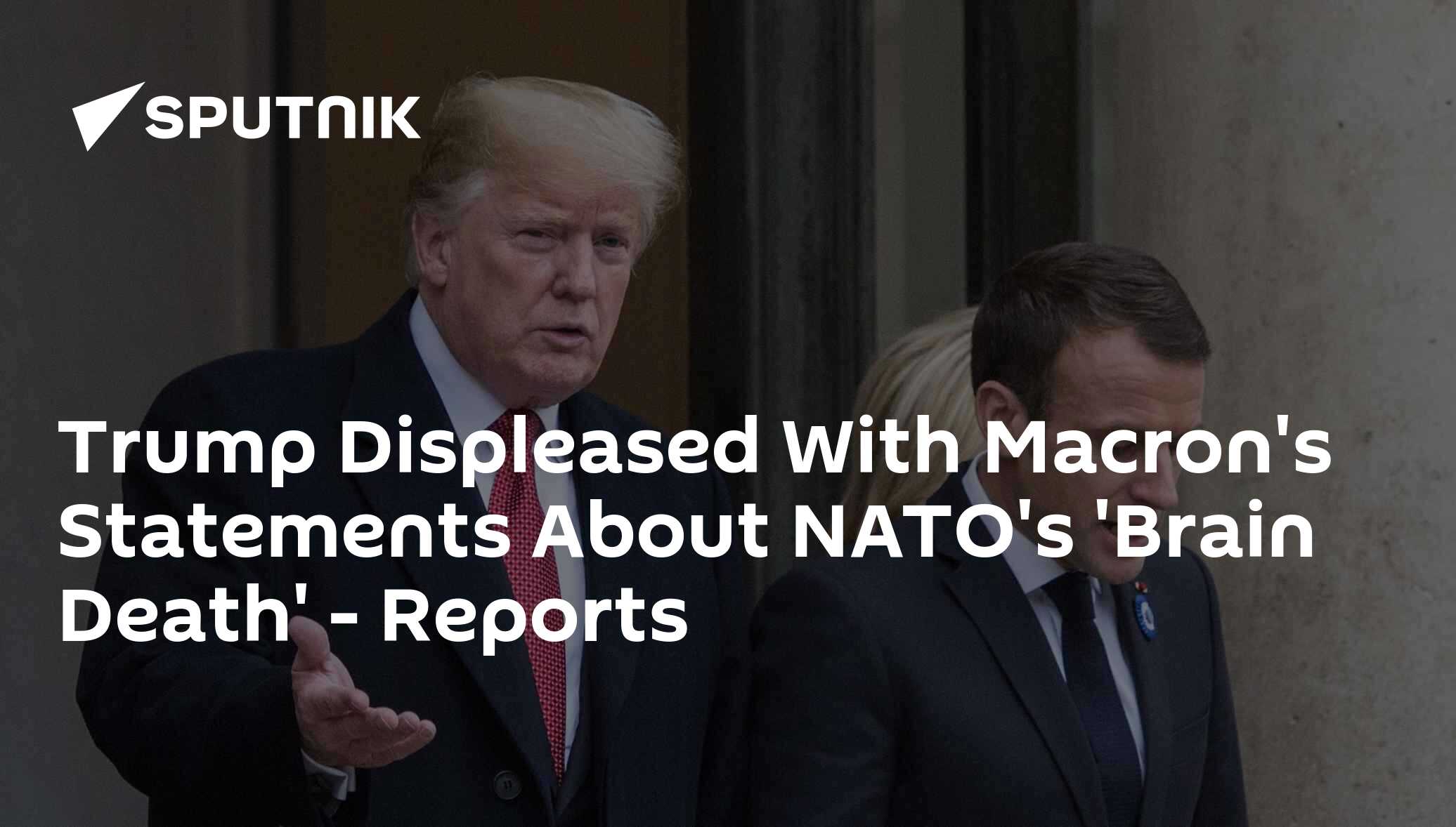 Trump Displeased With Macron