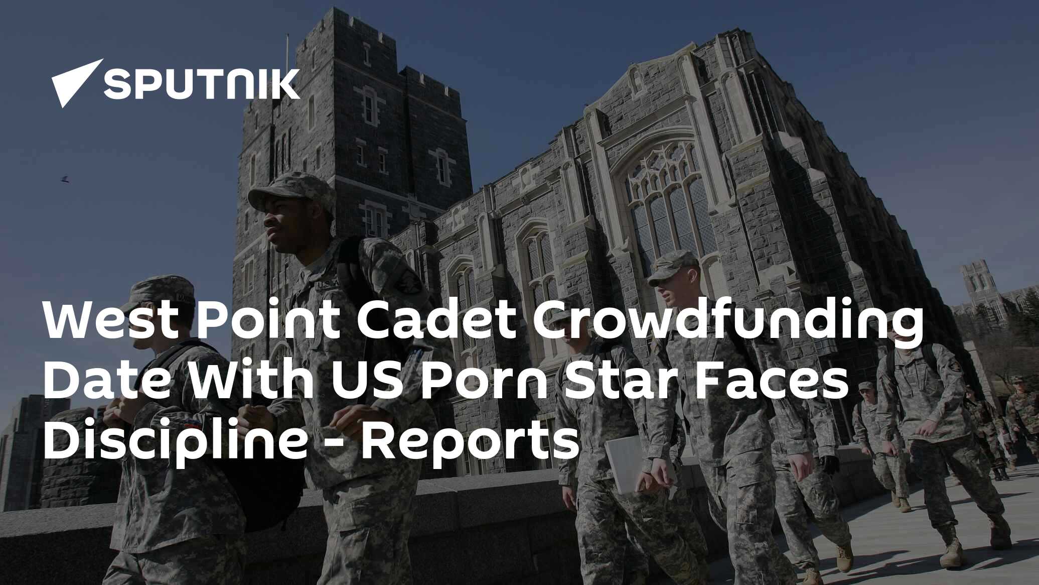 West Point Cadet Crowdfunding Date With US Porn Star Faces Discipline -  Reports