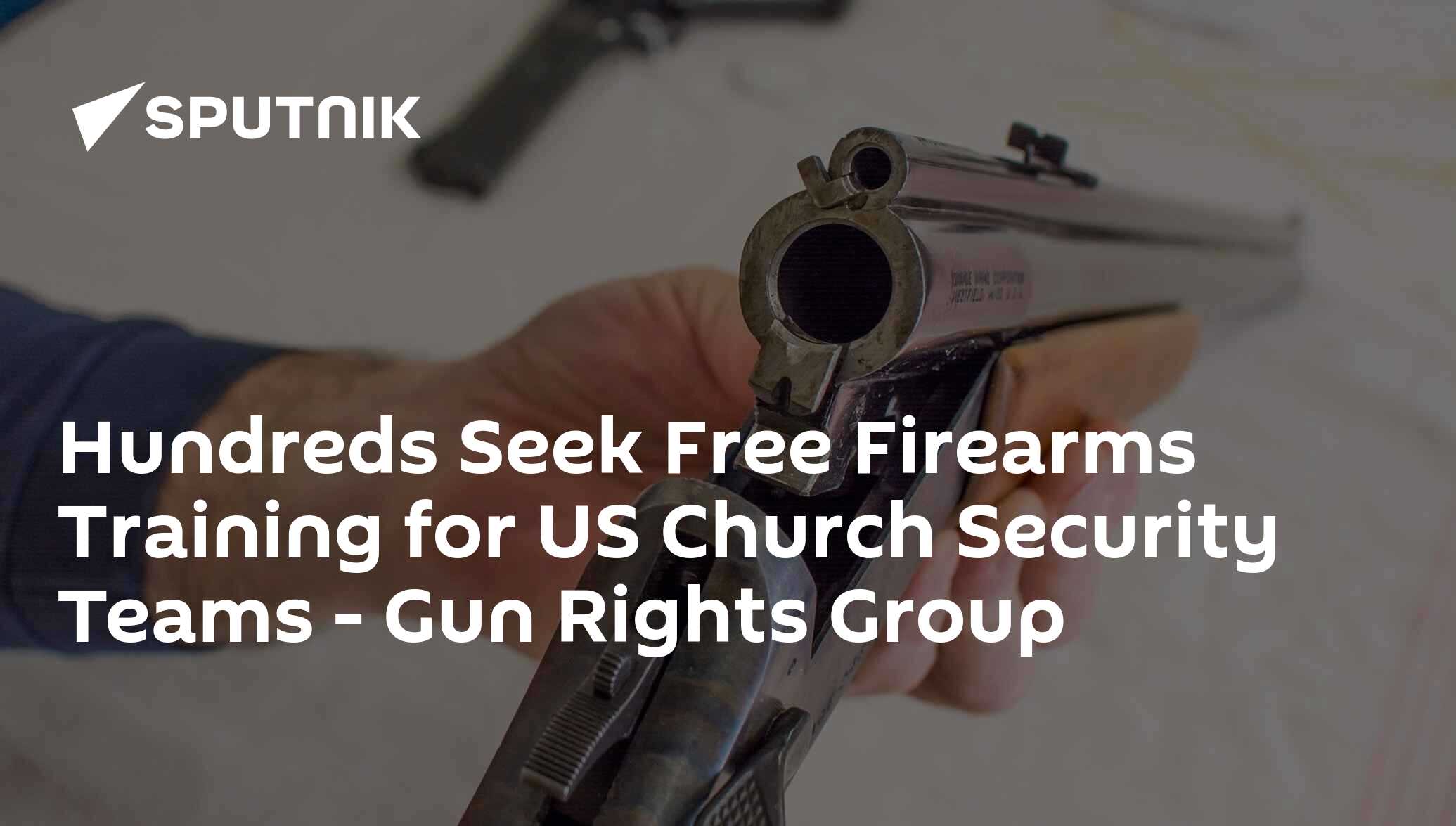 Hundreds Seek Free Firearms Training for US Church Security Teams Gun